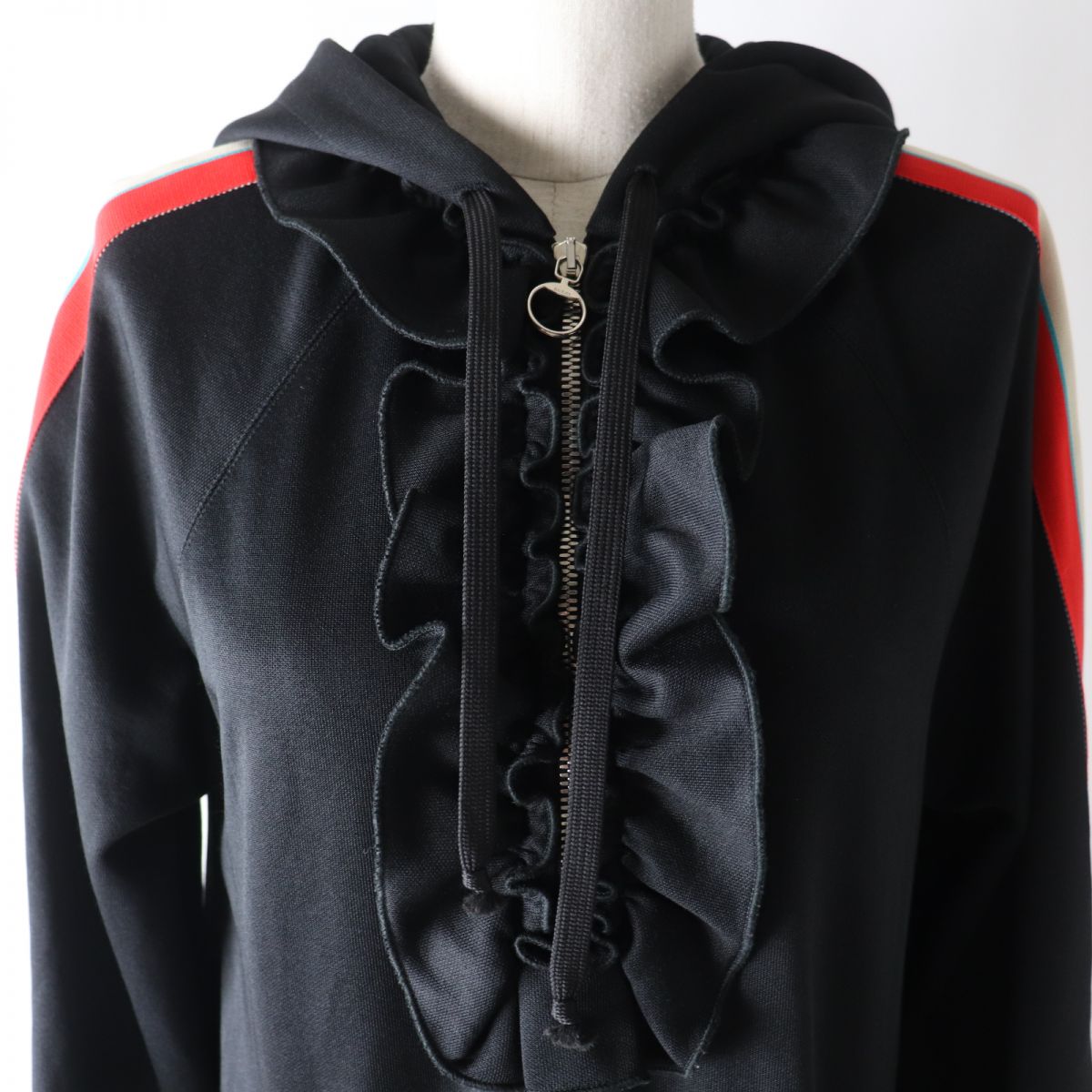 Luxury Gucci Trending 2025 Stainless Steel Hooded Jersey Dress XS