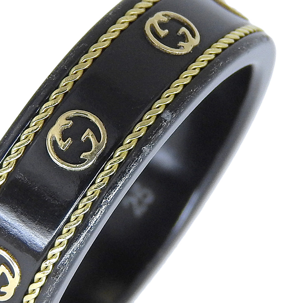 Luxury Gucci Trending 2025 Interlocking G Ring Ceramic K18 Gold