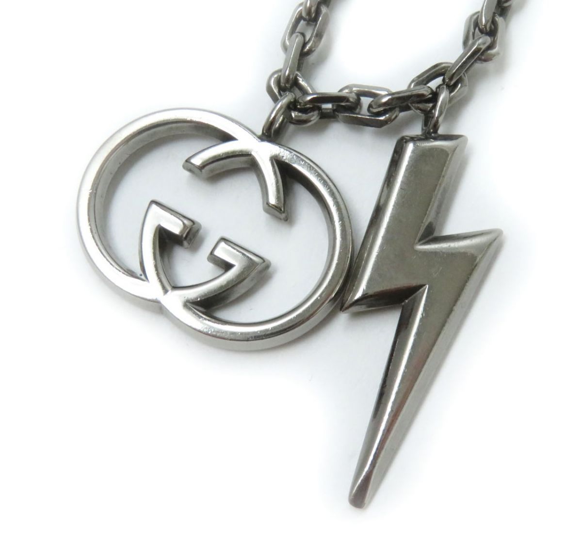 Luxury Gucci Trending 2025 Interlocking Gx Thunder Necklace AG925