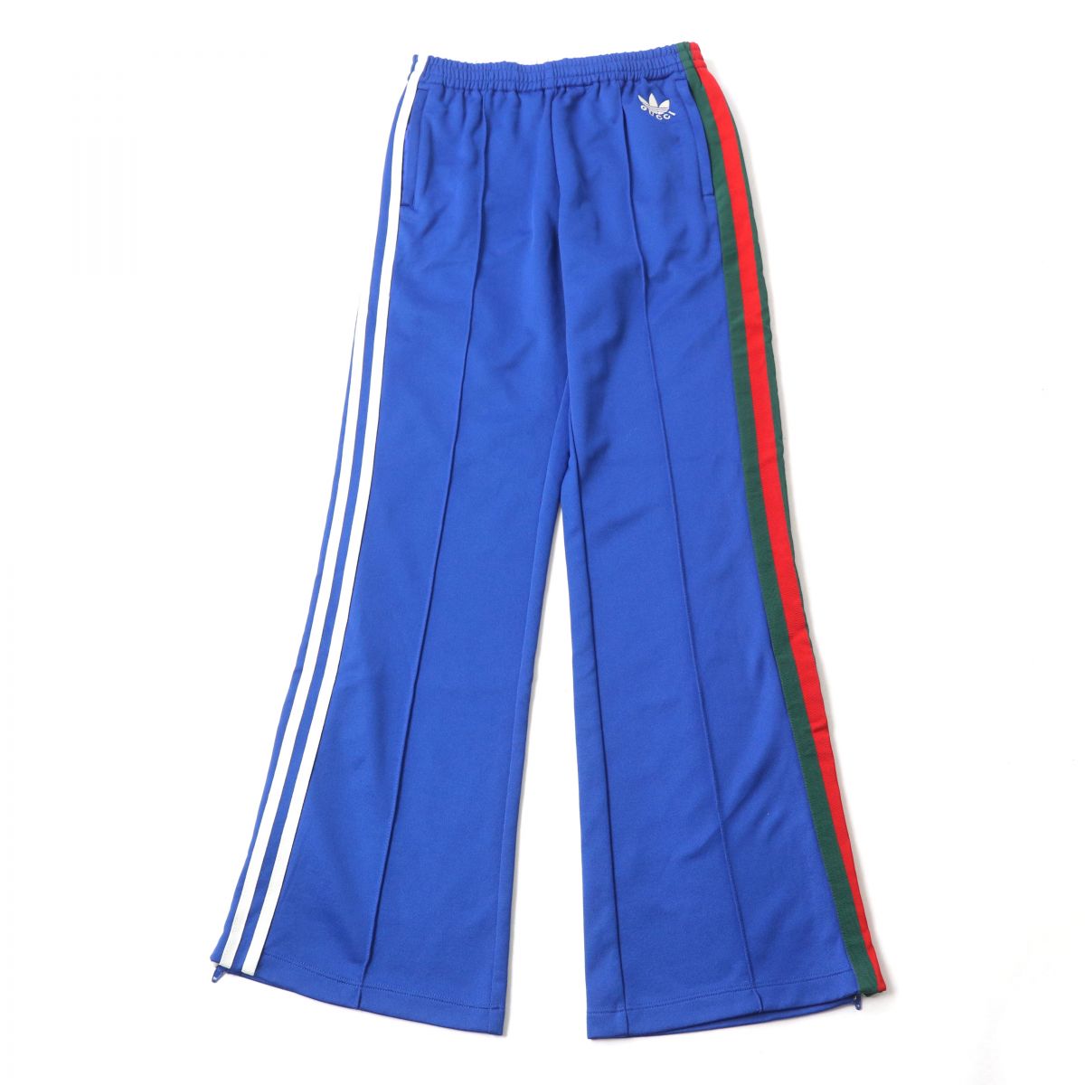 Luxury Gucci Trending 2025 x Adidas Flare Jogging Pants Blue S