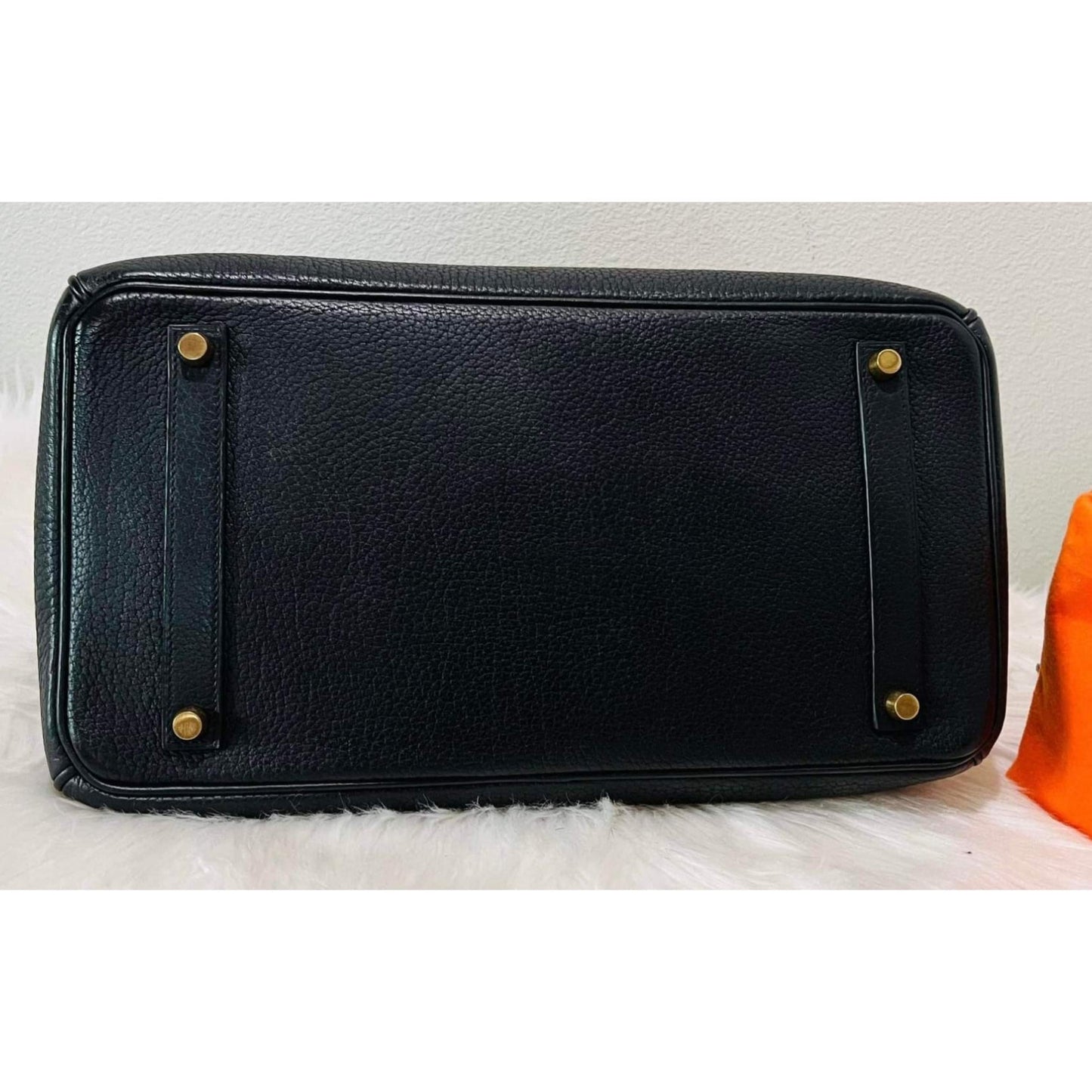 Luxury Hermes Birkin 35 Black Hand Bag
