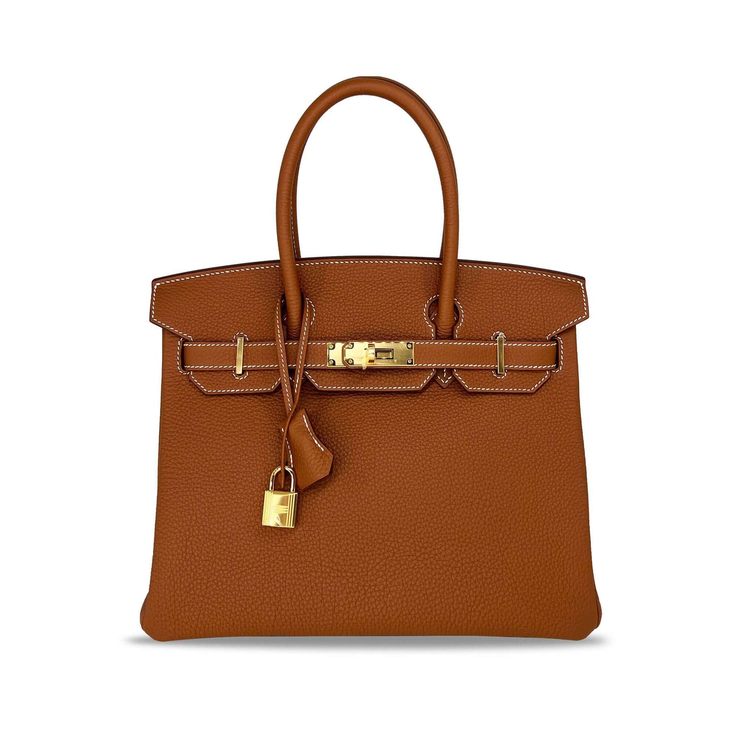 Top Quality brown Luxury Hermes Birkin Togo B30 GHW designer bag