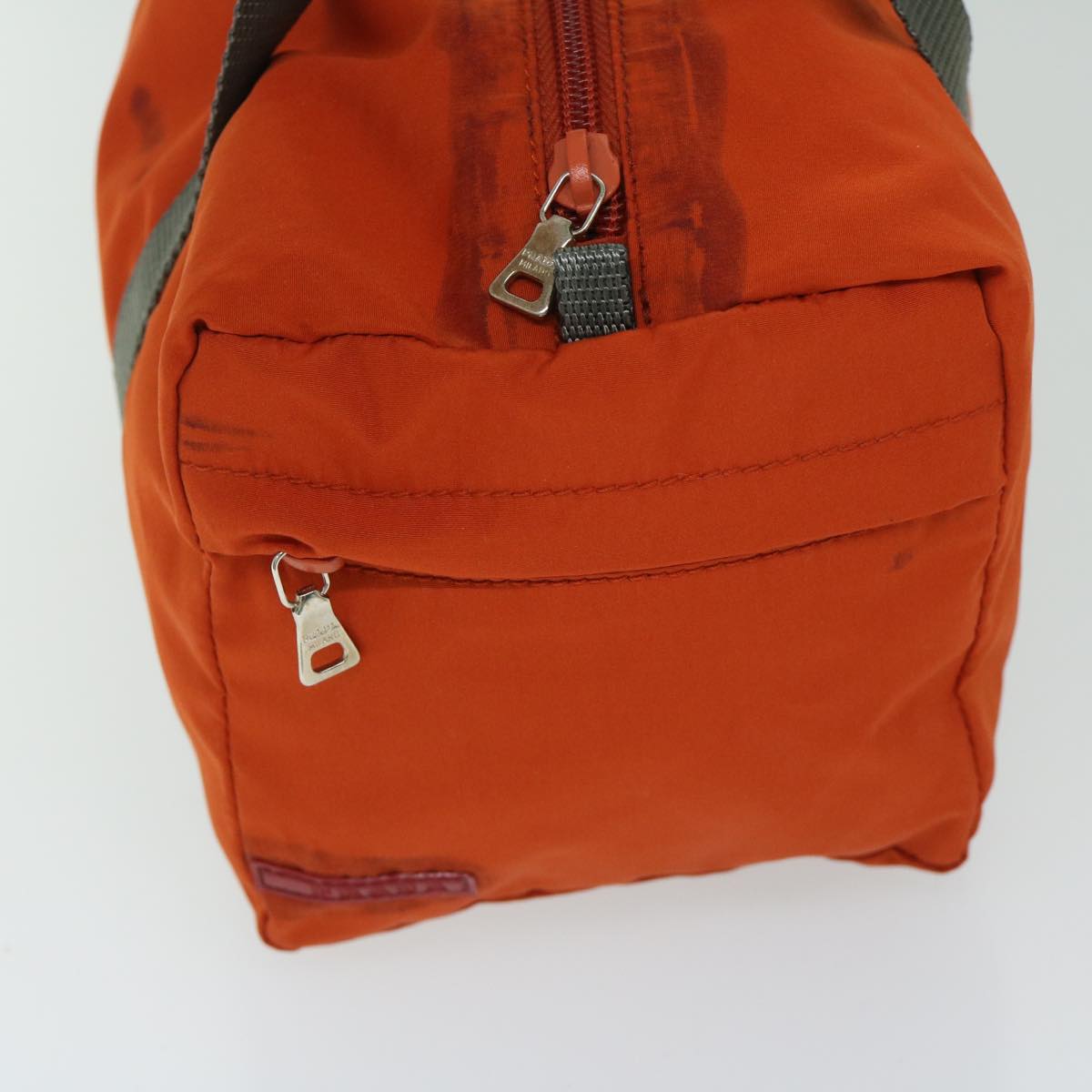 Luxury PradaSports Hand Bag Nylon Orange hk1121