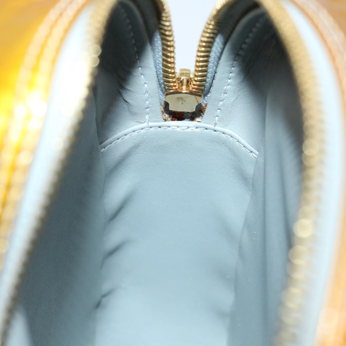 LOUIS VUITTON Monogram Vernis Wooster Shoulder Bag Gris M91036 LV hk1192