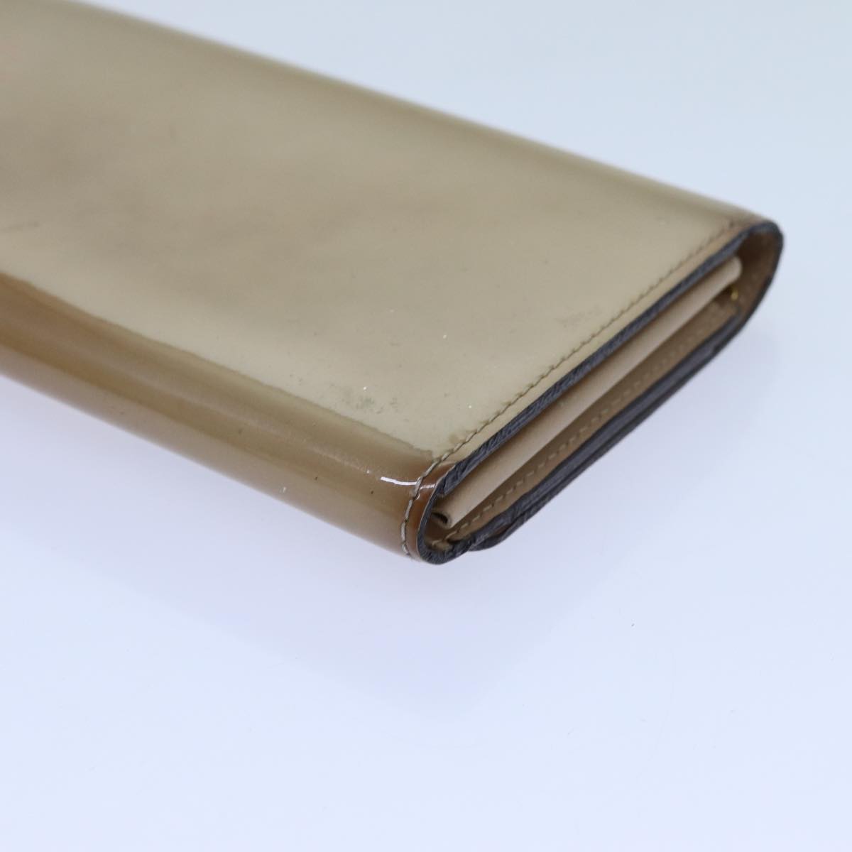 LOUIS VUITTON Portefeuille Louise Wallet Patent leather Dunne M61318 hk1249