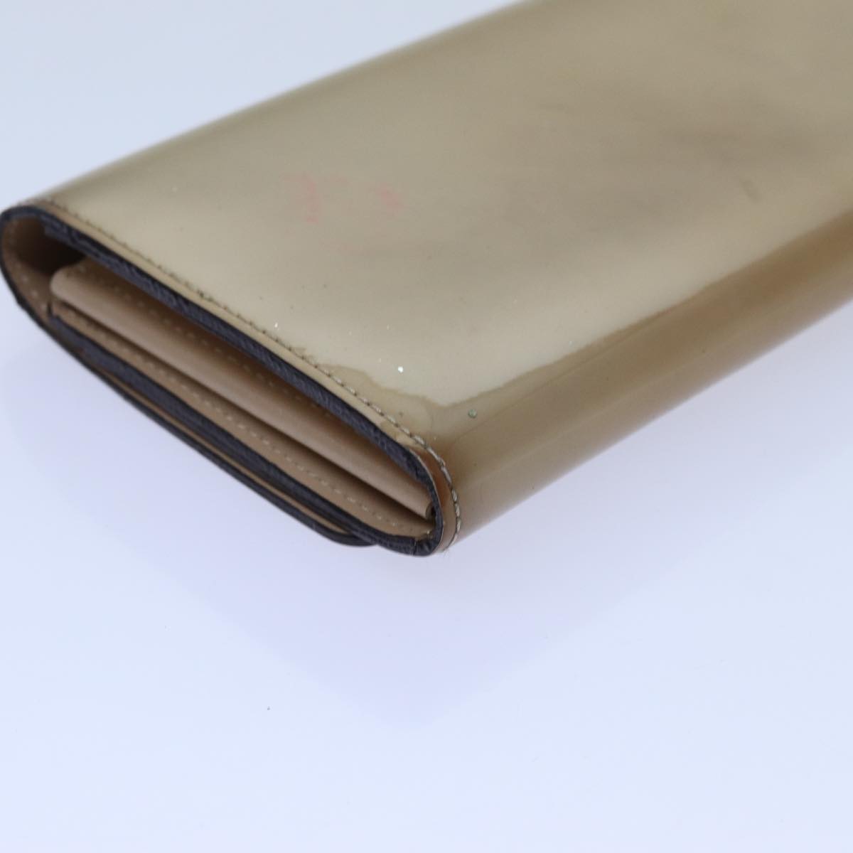 LOUIS VUITTON Portefeuille Louise Wallet Patent leather Dunne M61318 hk1249