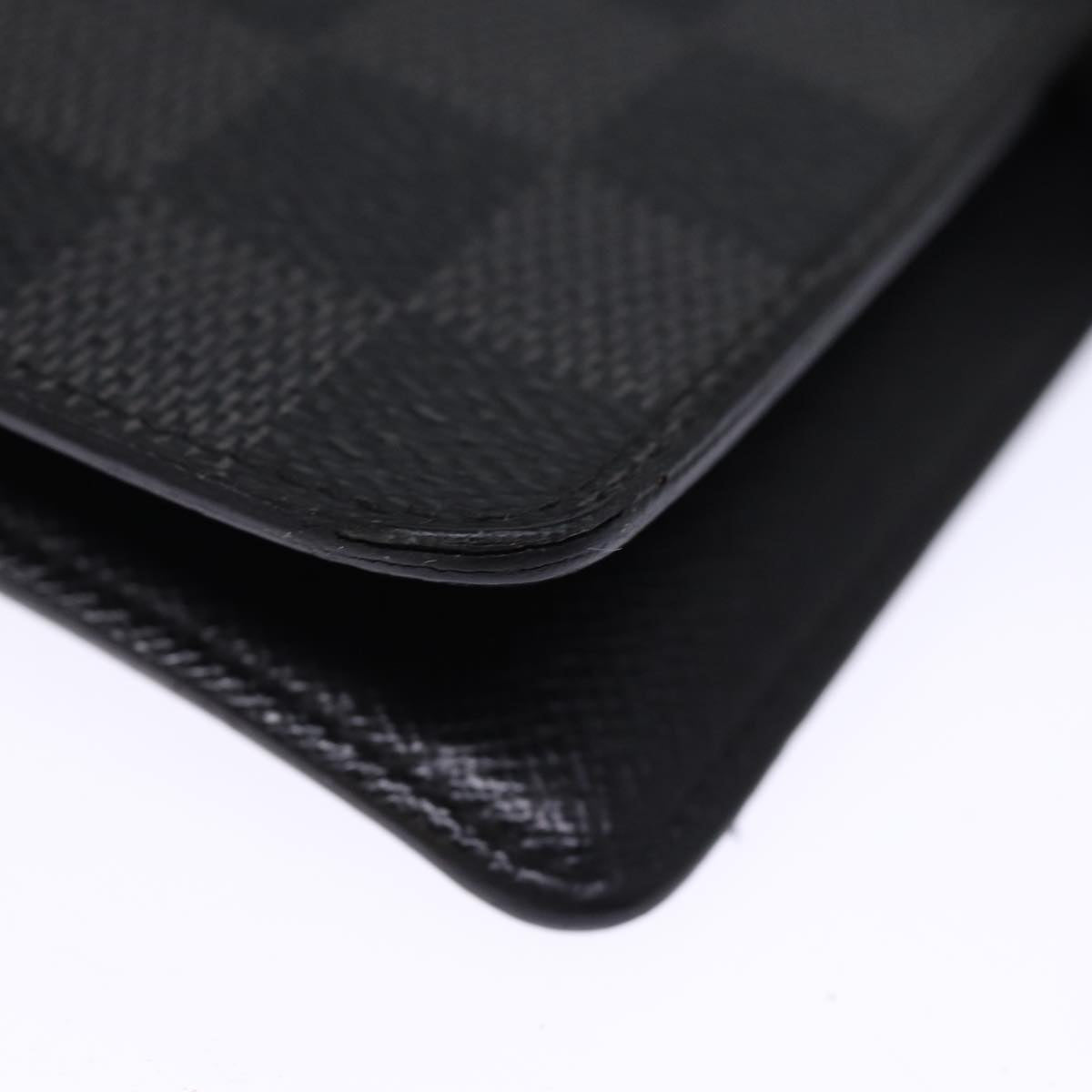 LOUIS VUITTON Damier Graphite Agenda MM Day Planner Cover R20242 LV hk1284