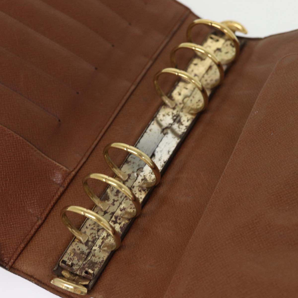 LOUIS VUITTON Monogram Agenda MM Day Planner Cover R20105 LV hk1285