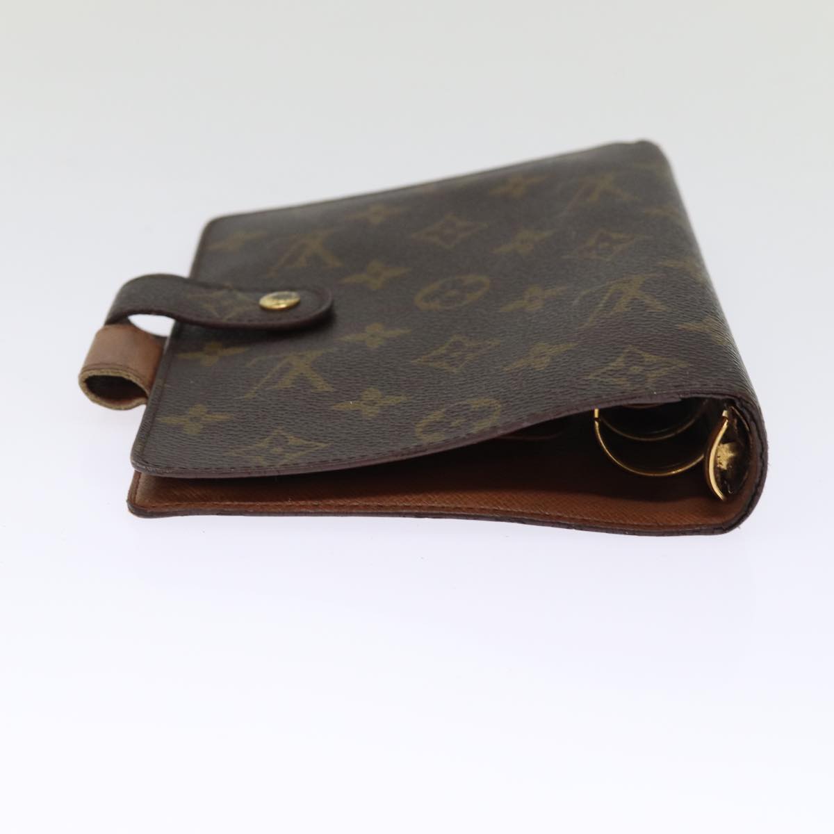 LOUIS VUITTON Monogram Agenda MM Day Planner Cover R20105 LV hk1285