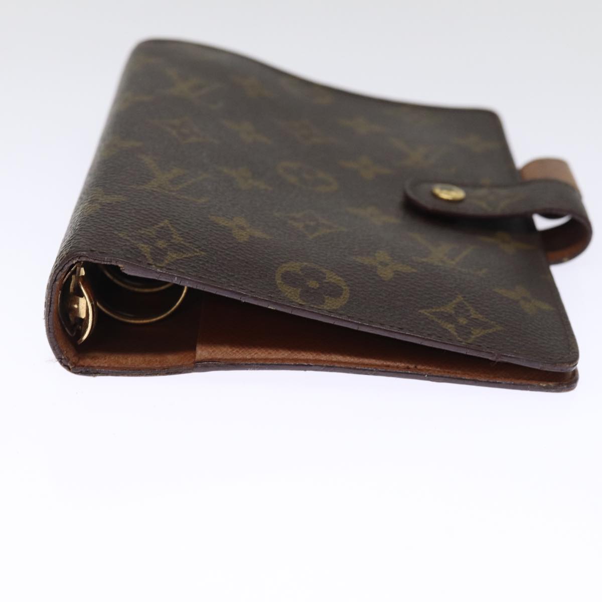 LOUIS VUITTON Monogram Agenda MM Day Planner Cover R20105 LV hk1285
