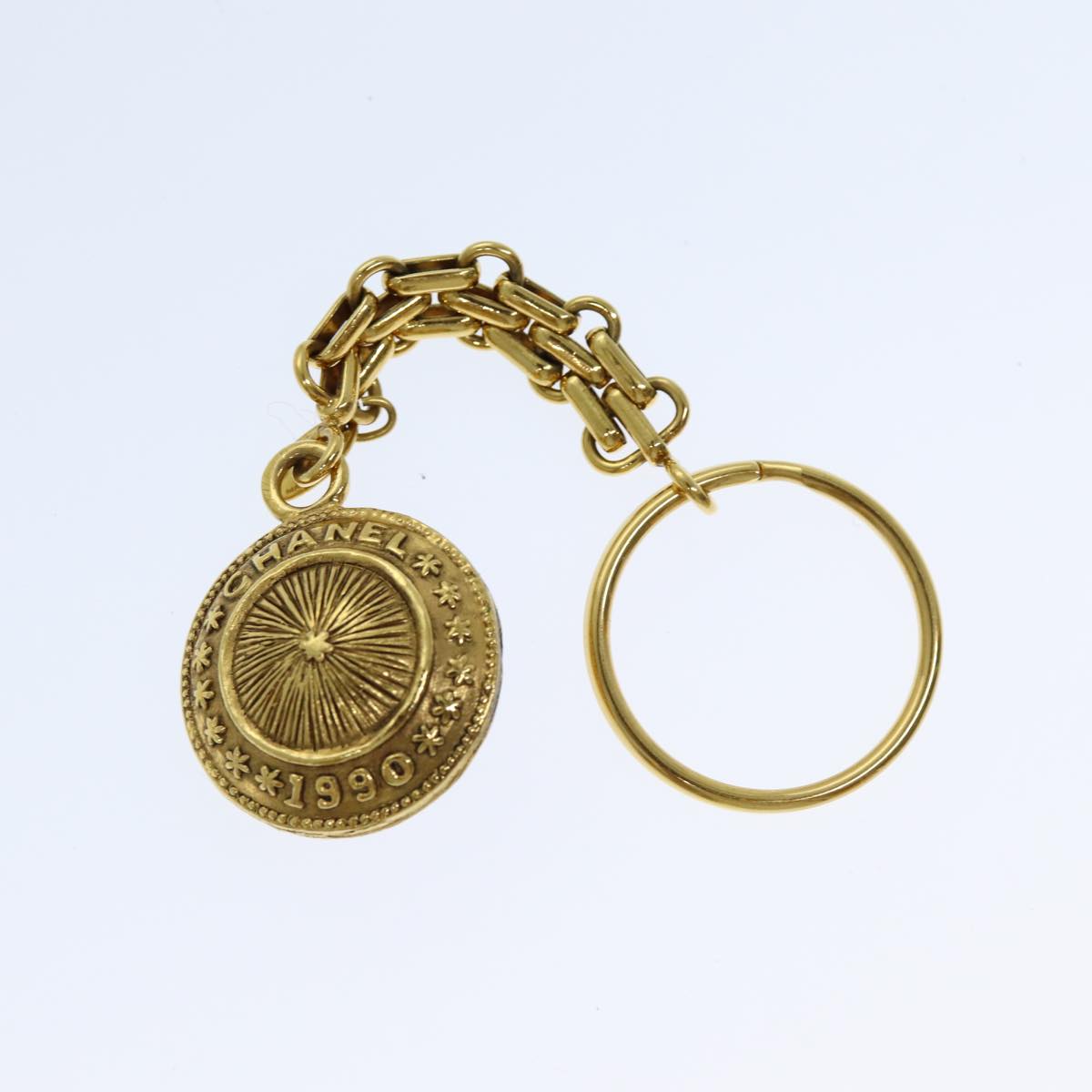 LOUIS VUITTON Monogram Porte Cles Chainne Pastilles Charm M66172 LV hk1288