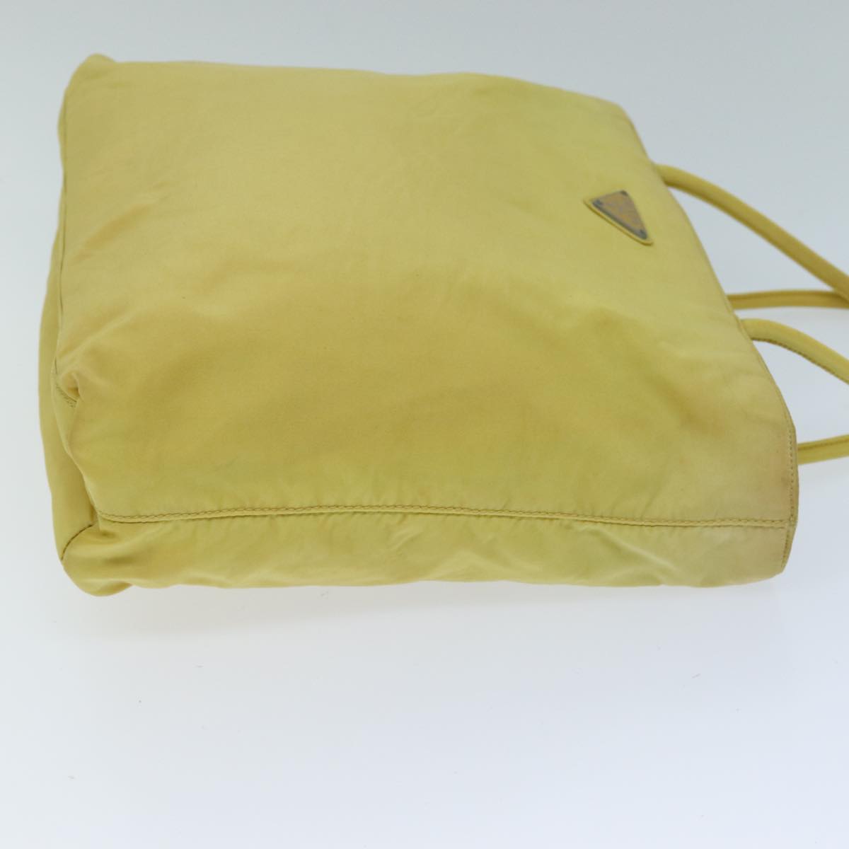 Luxury PradaHand Bag Nylon Yellow hk1317