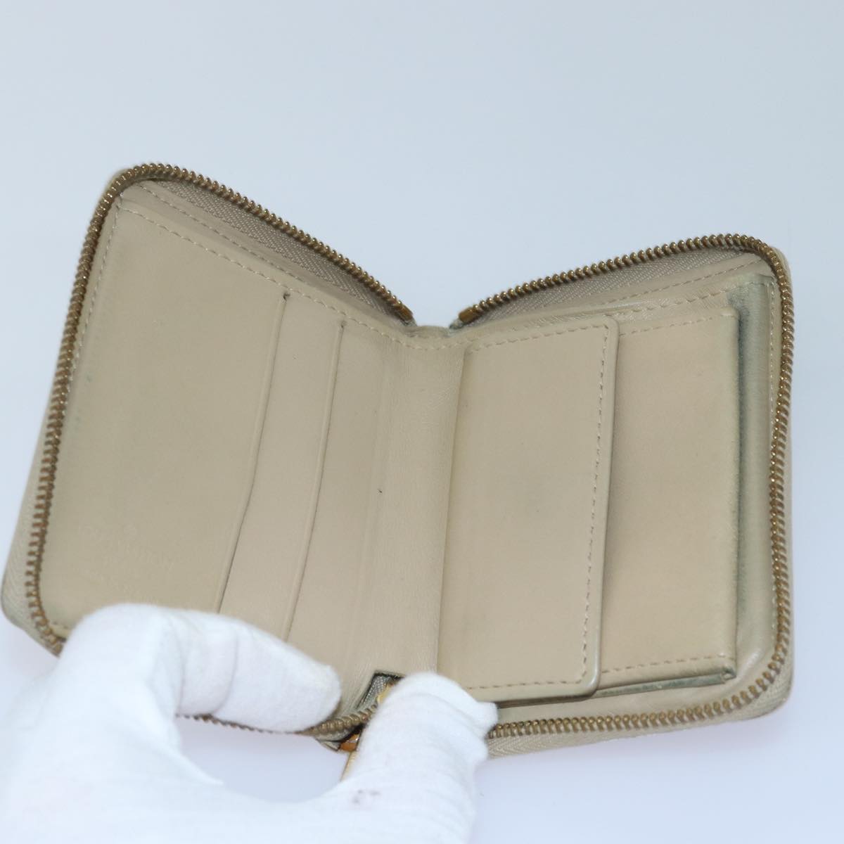 LOUIS VUITTON Monogram Vernis Wallet 3Set Beige Lime Yellow LV hk1324