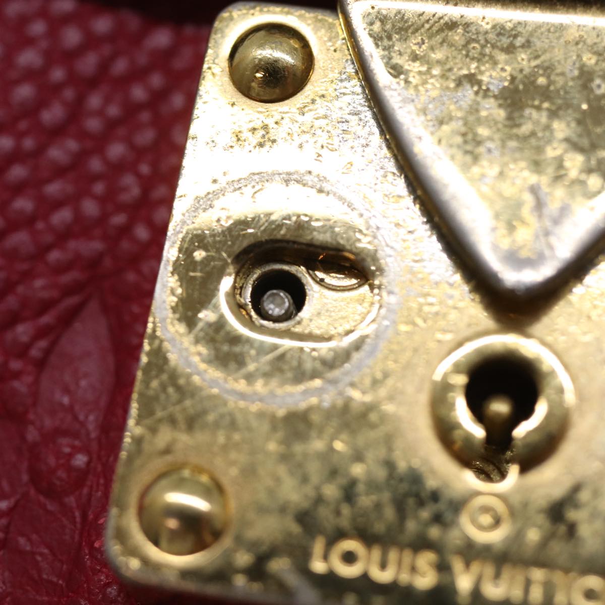 LOUIS VUITTON Monogram Empreinte Fascinant Bag Jaipur M40826 LV hk1330