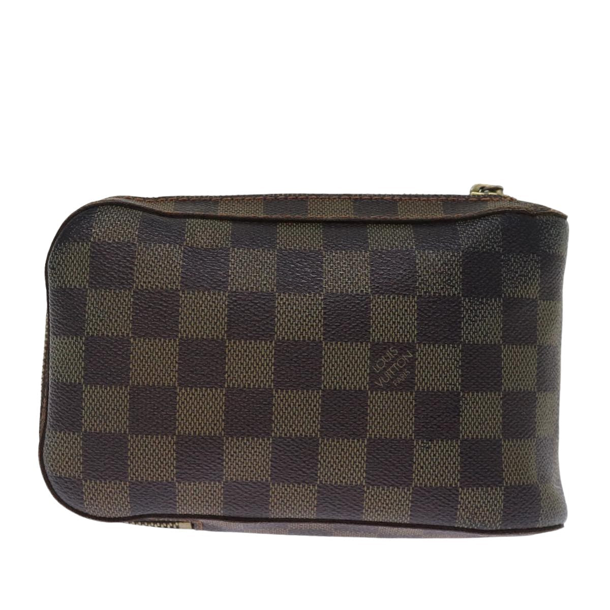 LOUIS VUITTON Damier Ebene Geronimos Shoulder Bag N51994 LV hk1335