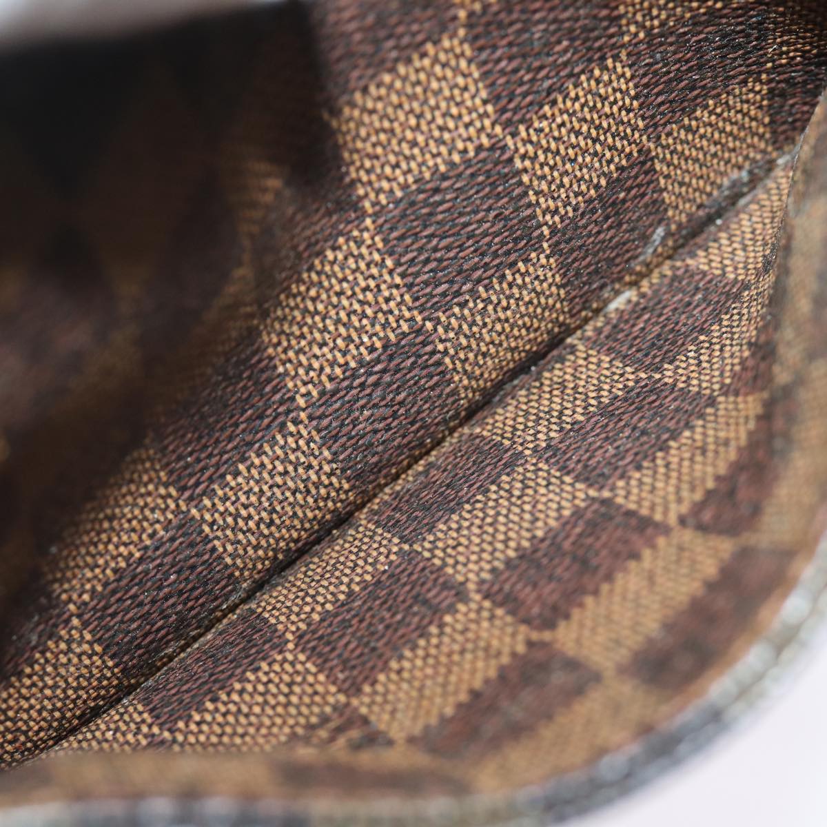 LOUIS VUITTON Damier Ebene Geronimos Shoulder Bag N51994 LV hk1335