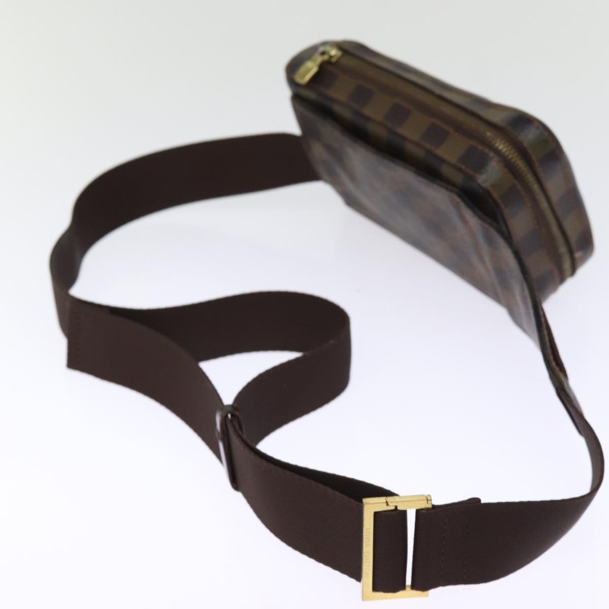 LOUIS VUITTON Damier Ebene Geronimos Shoulder Bag N51994 LV hk1335
