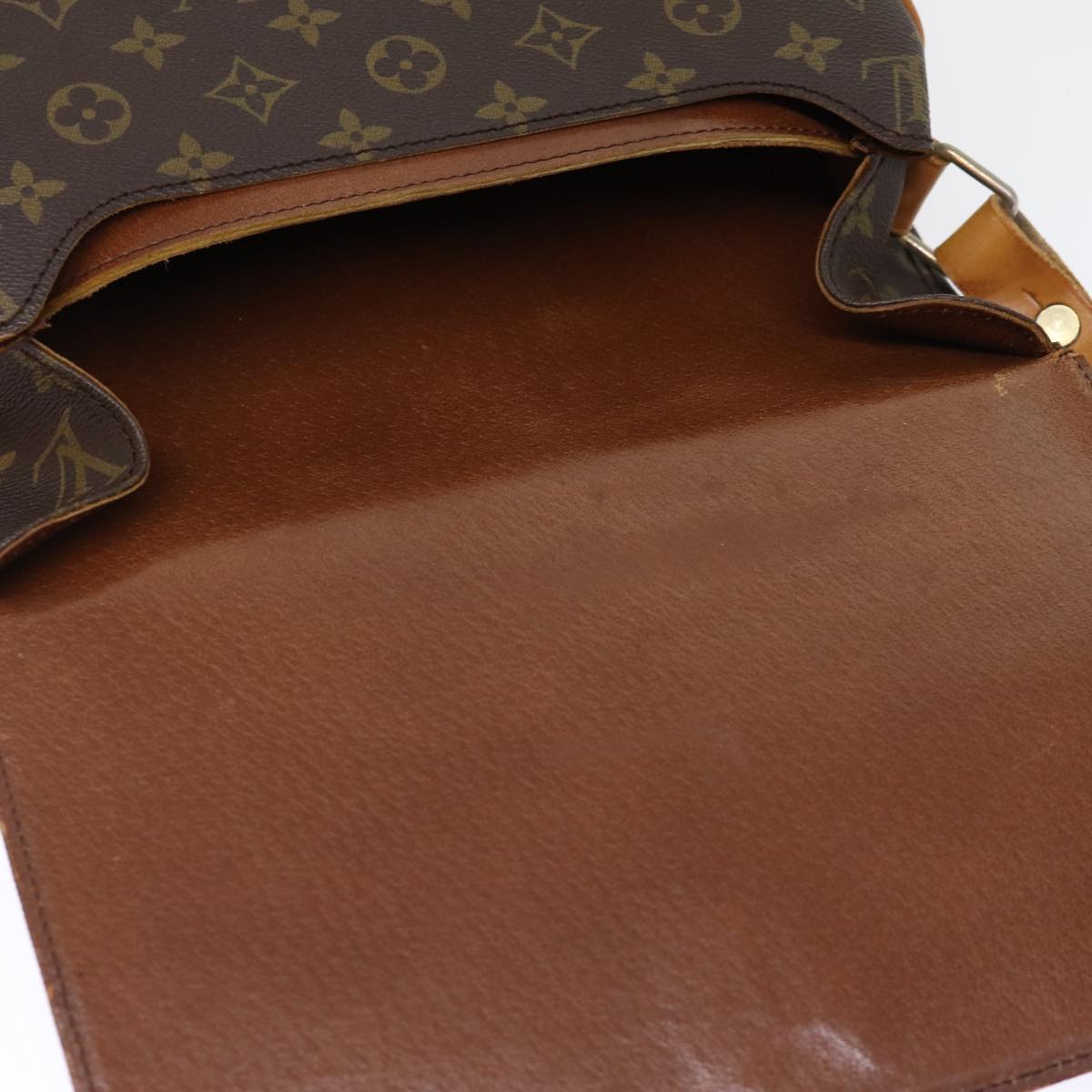 LOUIS VUITTON Monogram Cartouchiere GM Shoulder Bag Vintage M51252 hk1339