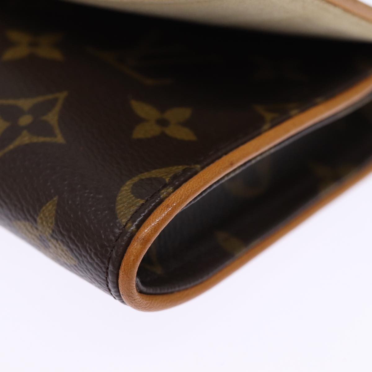 LOUIS VUITTON Monogram Pochette Twin GM Shoulder Bag M51852 LV hk1344