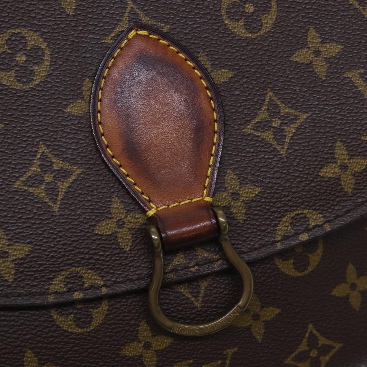 LOUIS VUITTON Monogram Saint Cloud GM Shoulder Bag M51242 LV hk1346