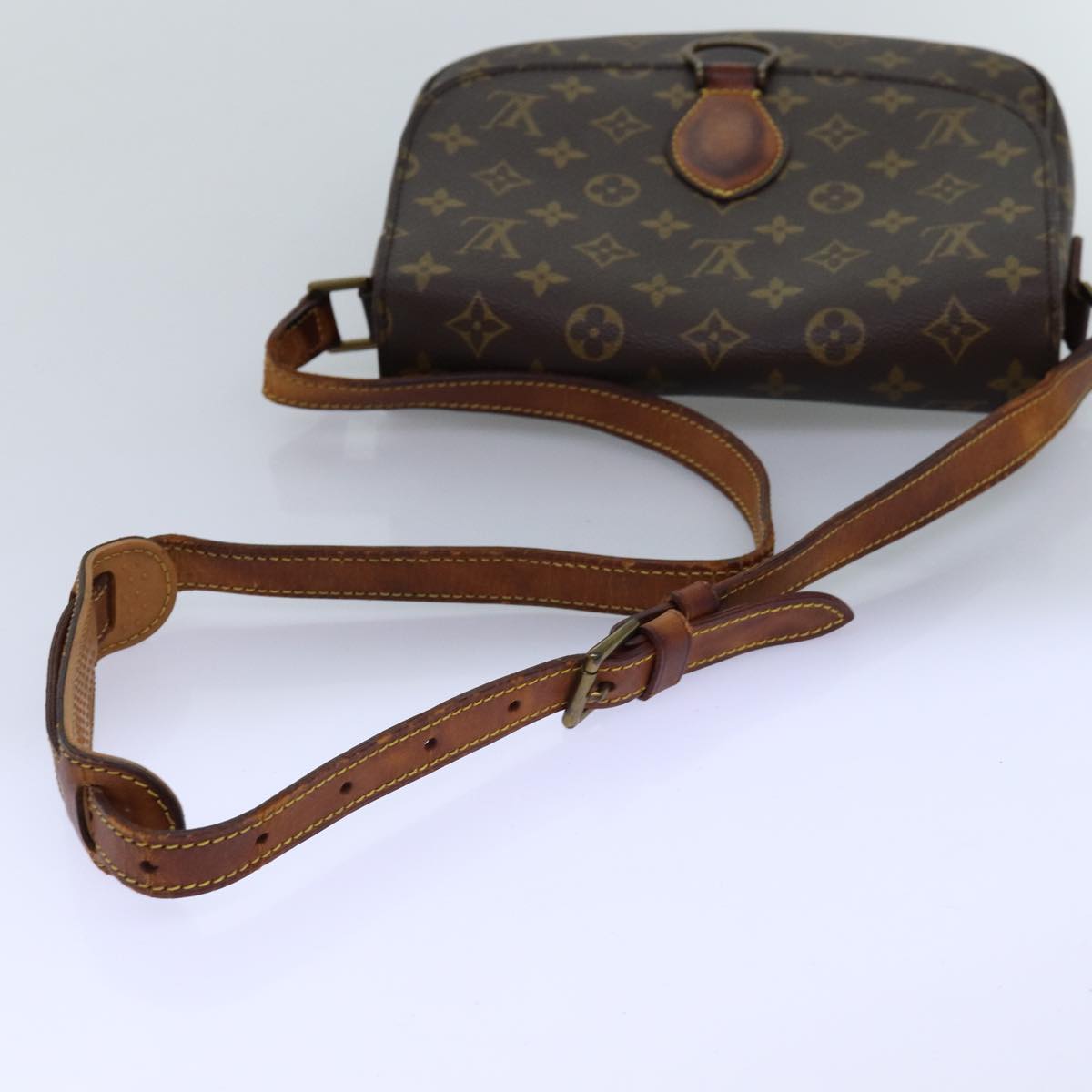 LOUIS VUITTON Monogram Saint Cloud GM Shoulder Bag M51242 LV hk1346