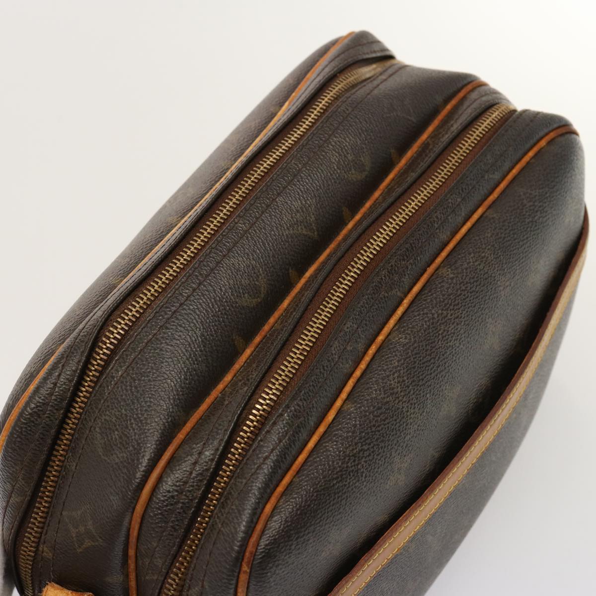 LOUIS VUITTON Monogram Reporter PM Shoulder Bag M45254 LV hk1349