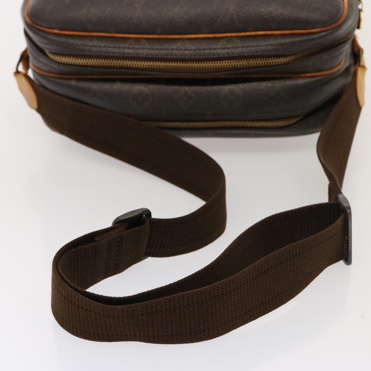 LOUIS VUITTON Monogram Reporter PM Shoulder Bag M45254 LV hk1349