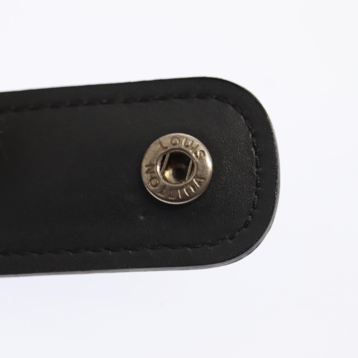 LOUIS VUITTON Monogram Mat Agenda MM Day Planner Cover Black R20925 hk1356