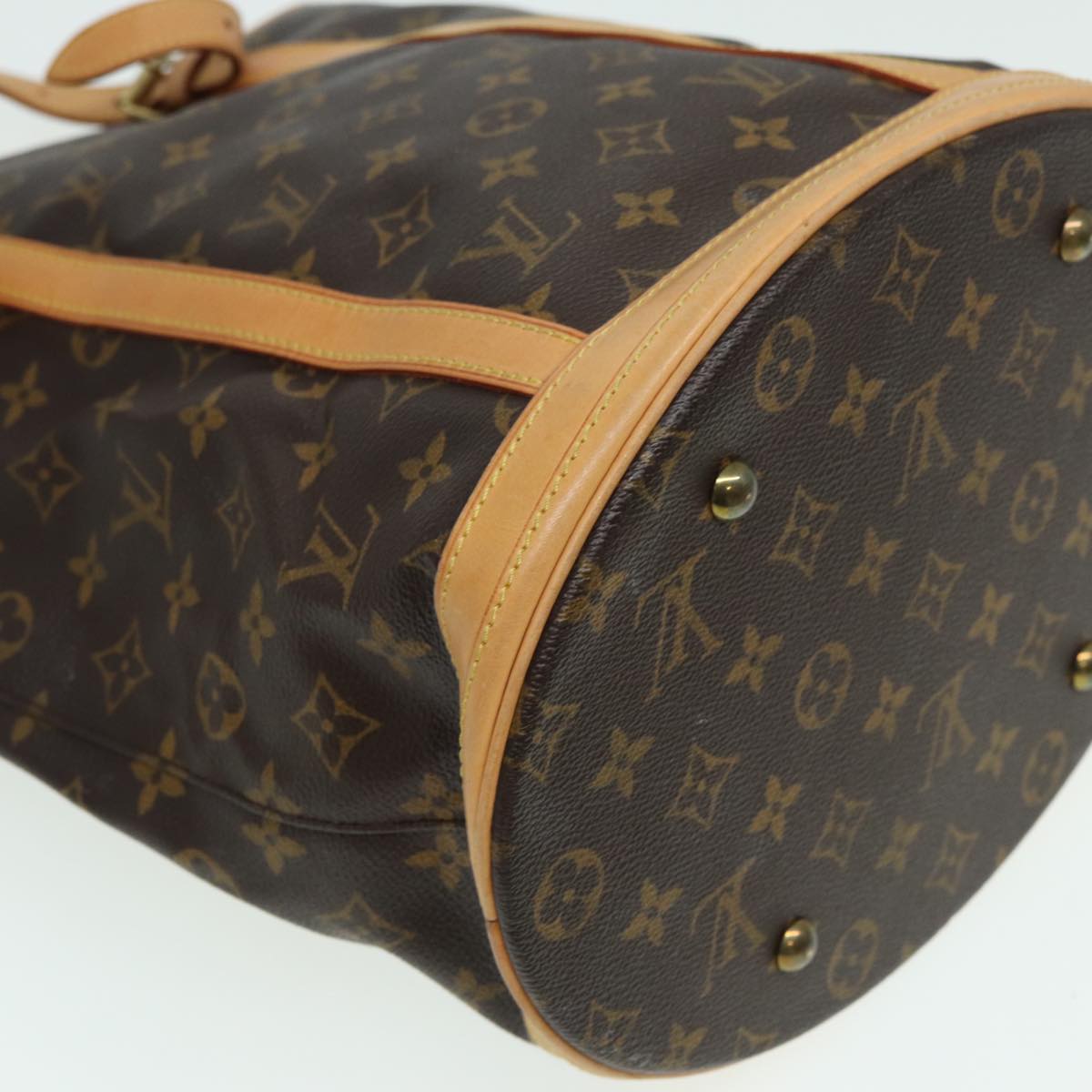 LOUIS VUITTON Monogram Bucket GM Shoulder Bag M42236 LV hk1363