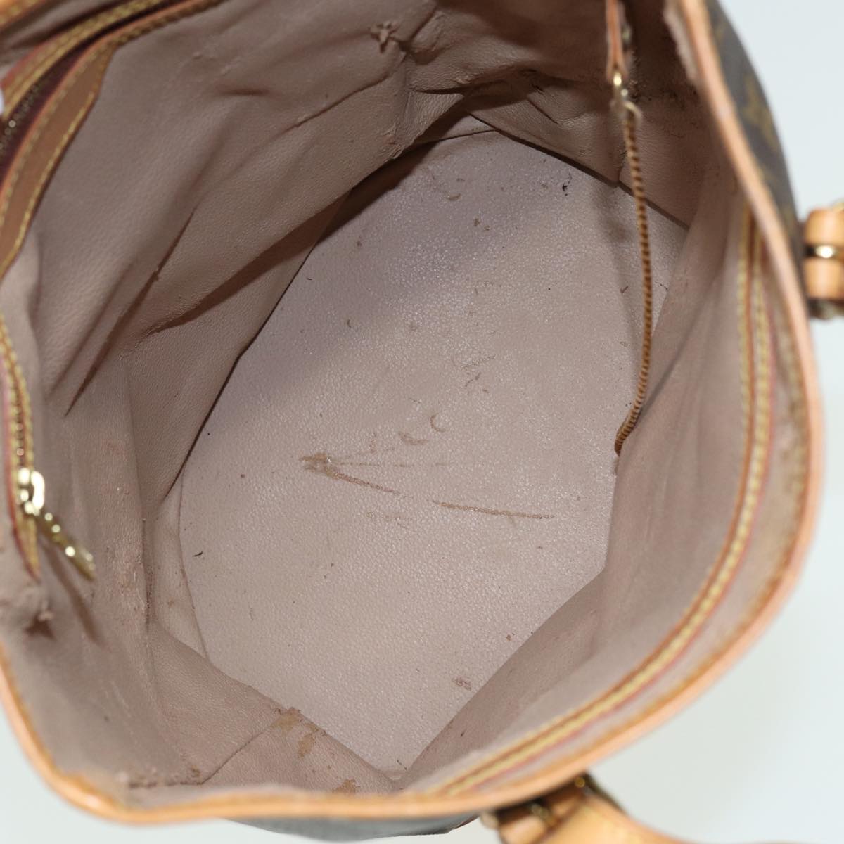LOUIS VUITTON Monogram Bucket GM Shoulder Bag M42236 LV hk1363
