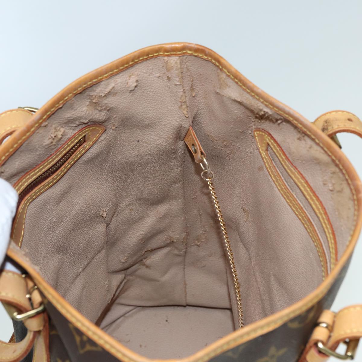 LOUIS VUITTON Monogram Bucket GM Shoulder Bag M42236 LV hk1363