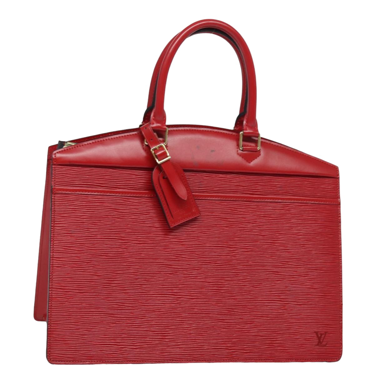 LOUIS VUITTON Epi Riviera Hand Bag Red M48187 LV hk1370