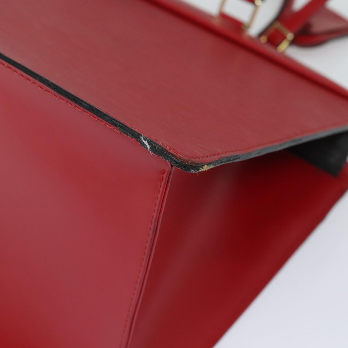LOUIS VUITTON Epi Riviera Hand Bag Red M48187 LV hk1370