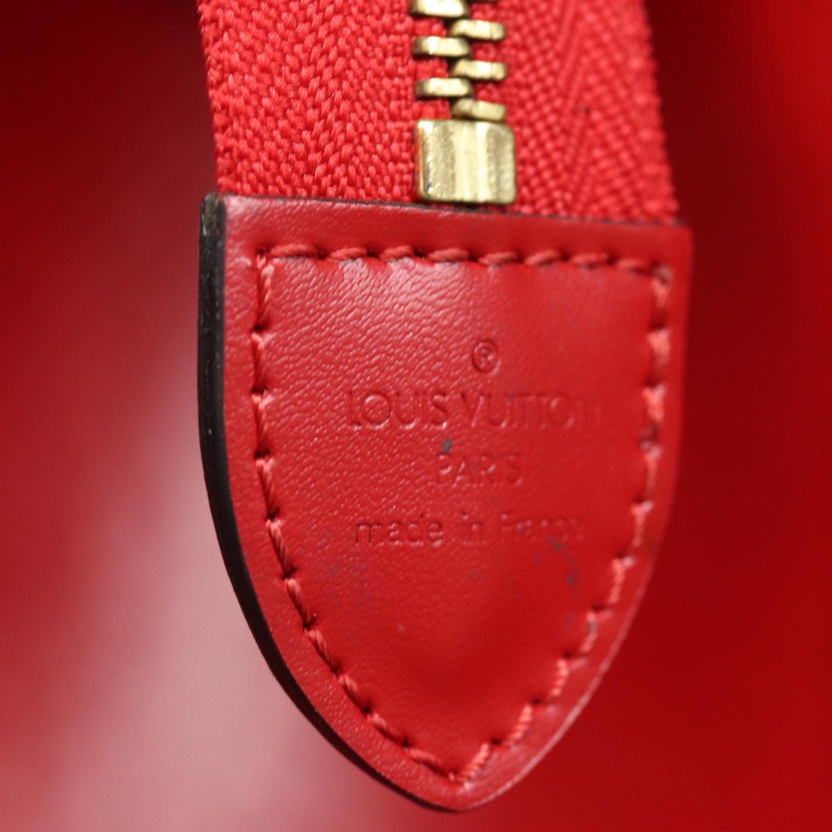 LOUIS VUITTON Epi Riviera Hand Bag Red M48187 LV hk1370