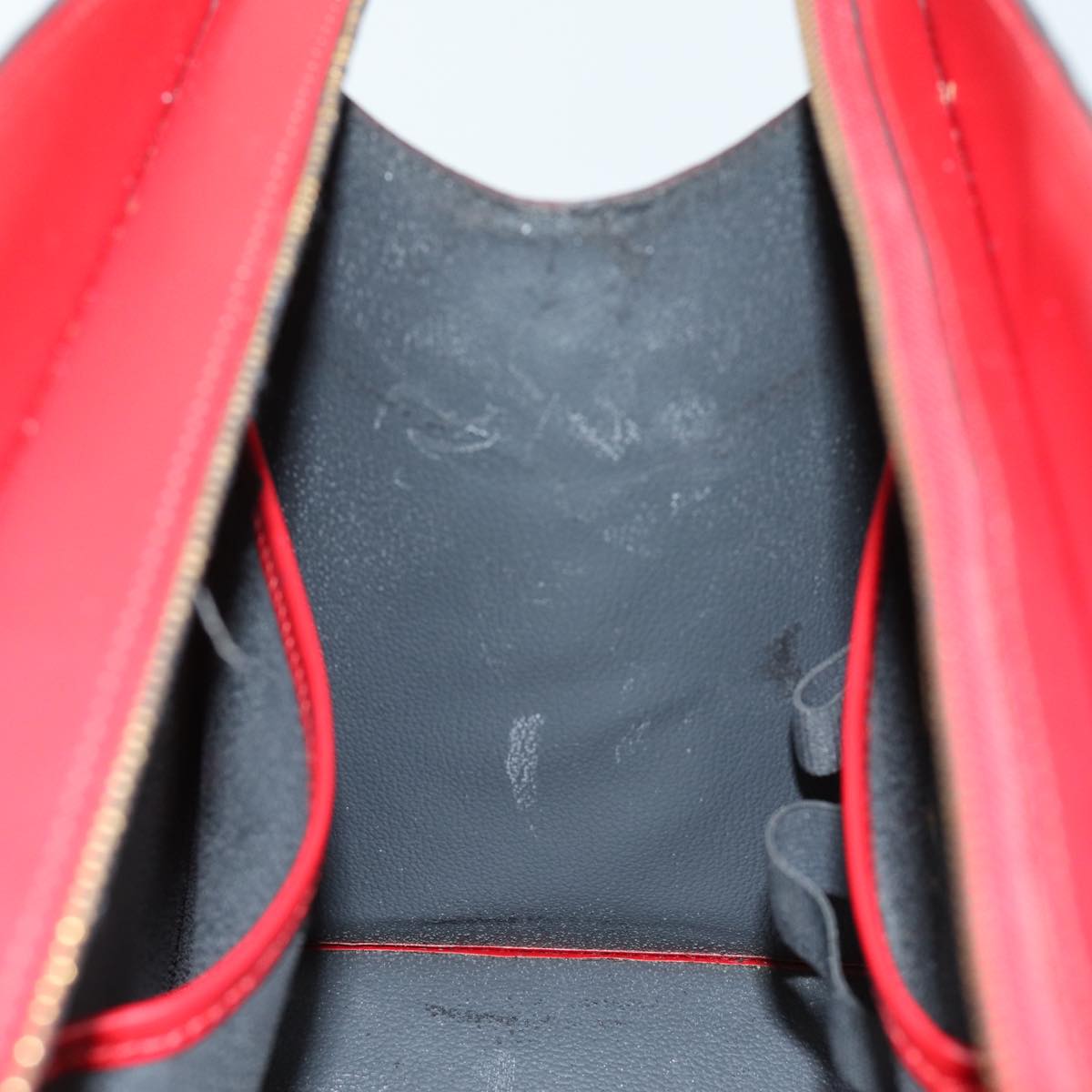 LOUIS VUITTON Epi Riviera Hand Bag Red M48187 LV hk1370