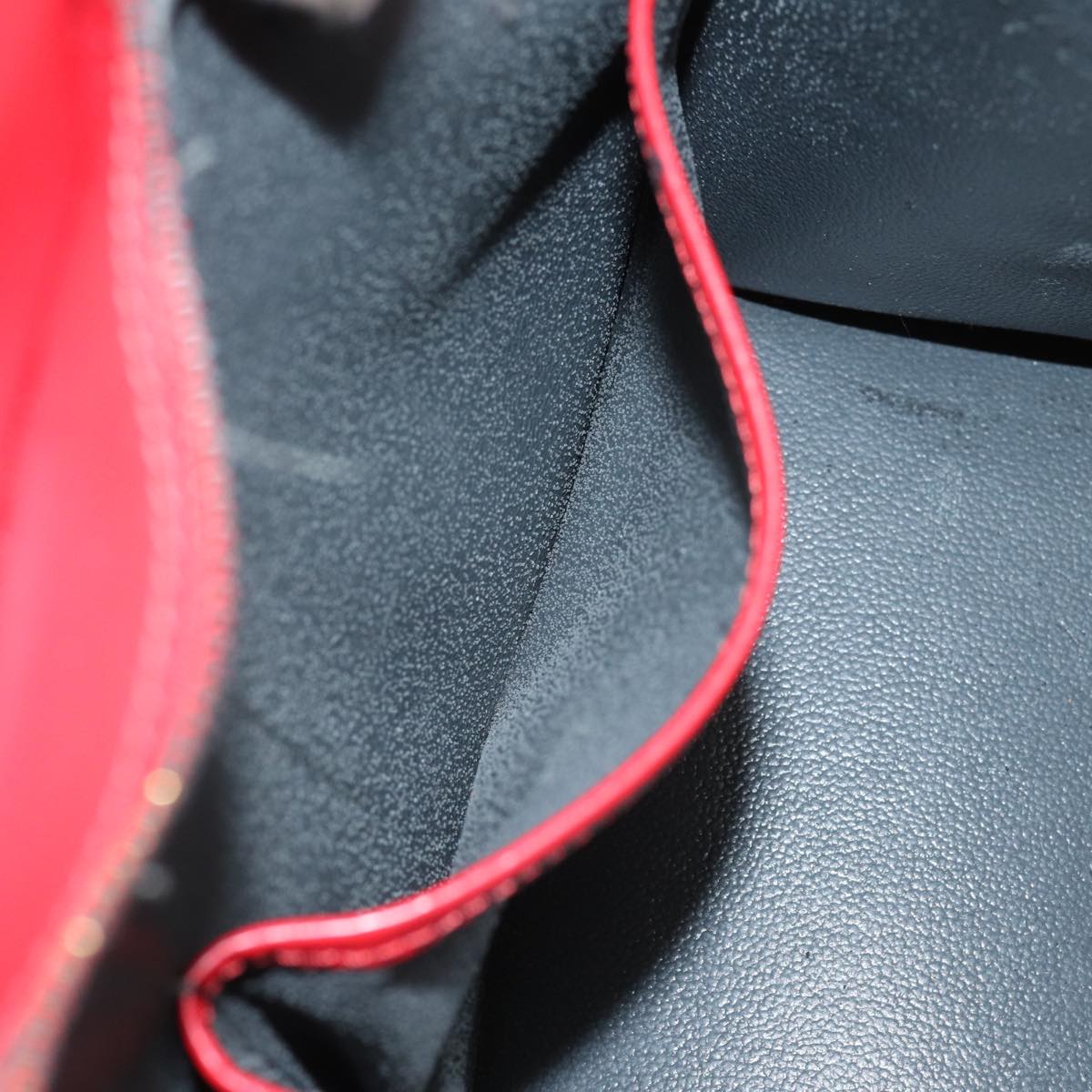 LOUIS VUITTON Epi Riviera Hand Bag Red M48187 LV hk1370