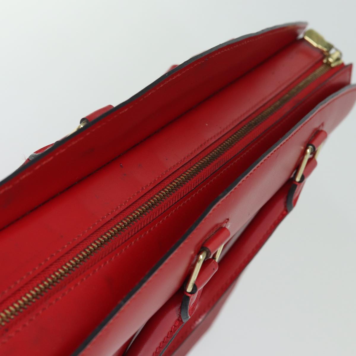 LOUIS VUITTON Epi Riviera Hand Bag Red M48187 LV hk1370