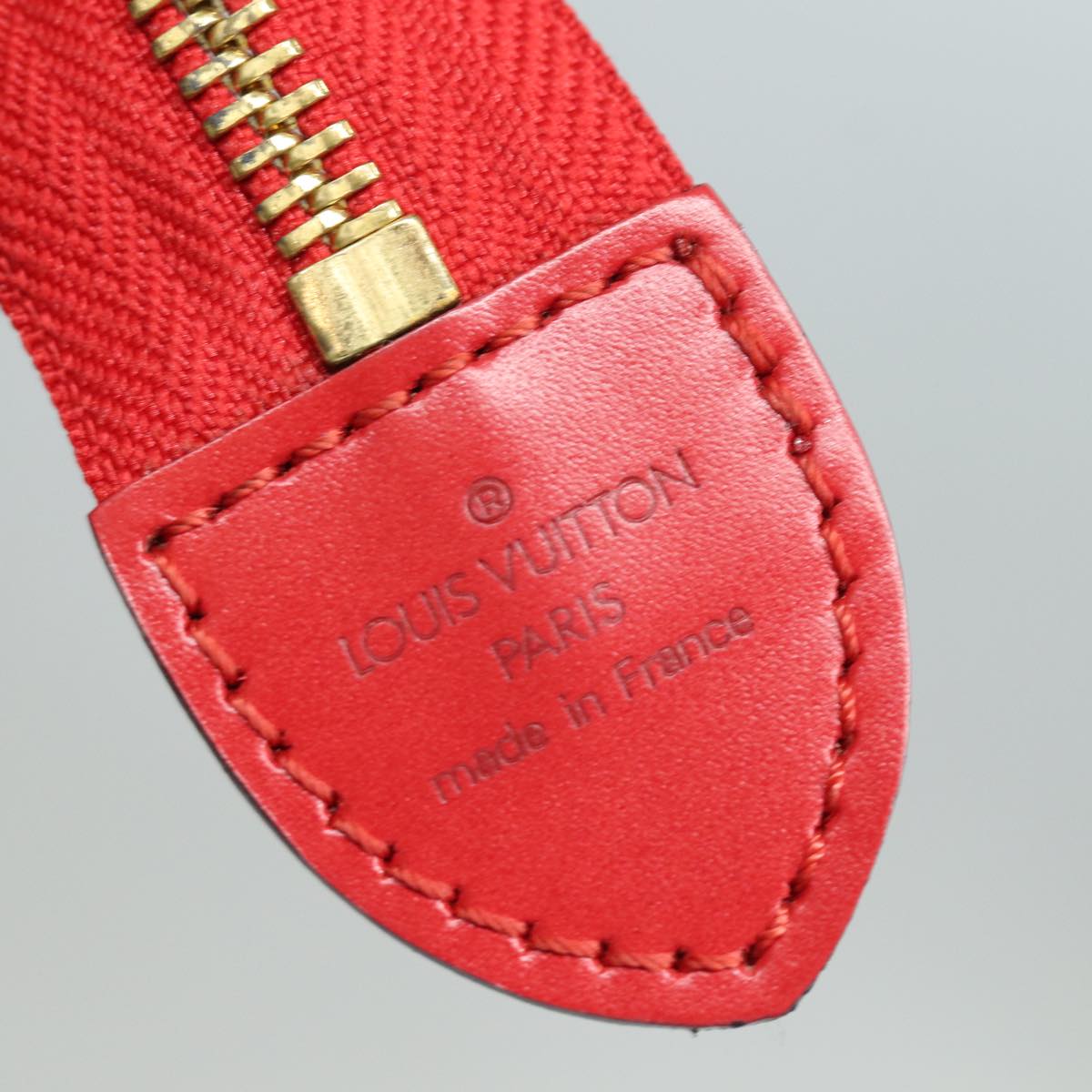 LOUIS VUITTON Epi Riviera Hand Bag Red M48187 LV hk1371