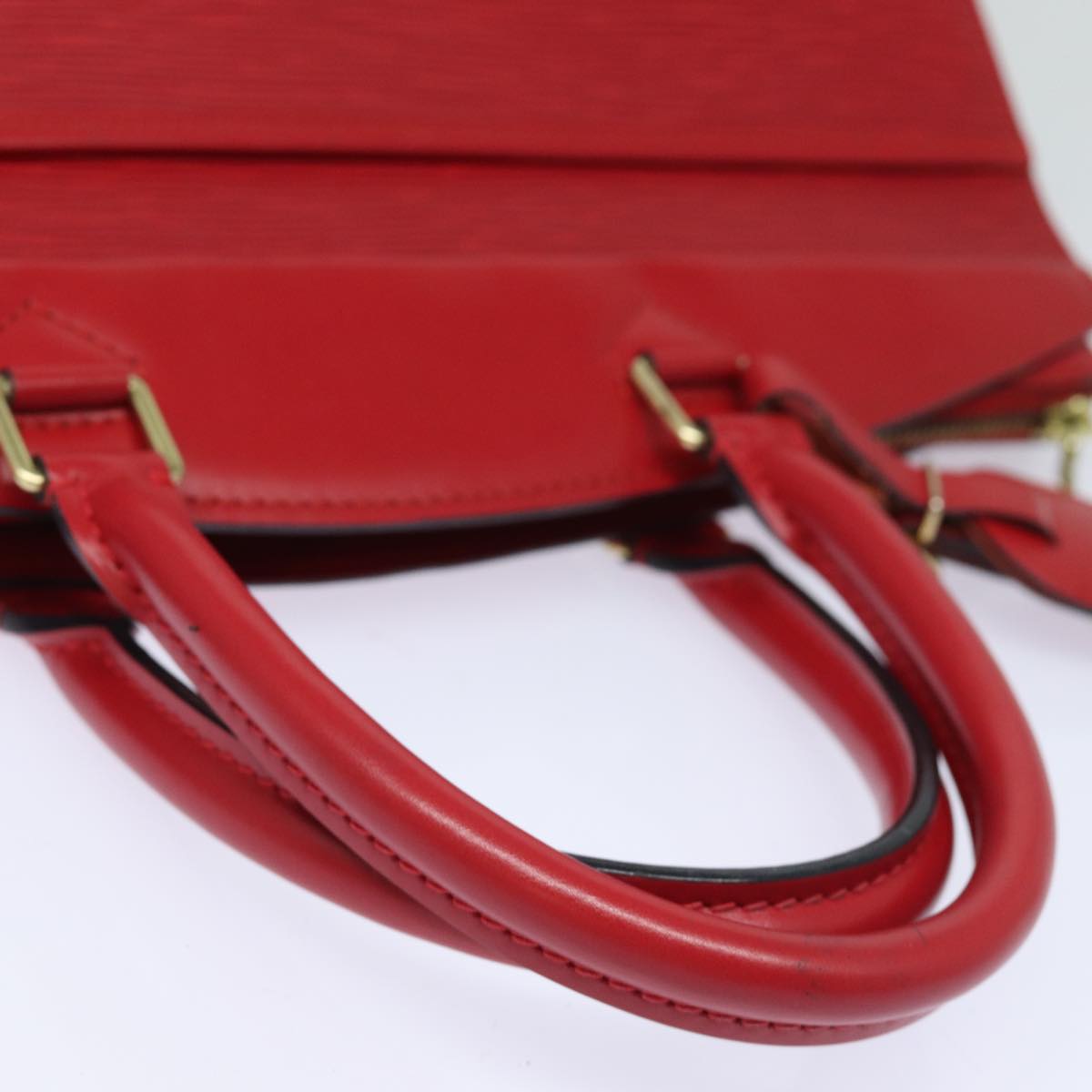 LOUIS VUITTON Epi Riviera Hand Bag Red M48187 LV hk1371