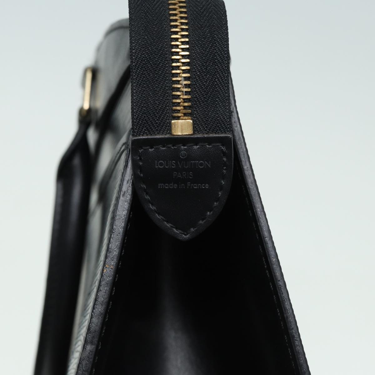 LOUIS VUITTON Epi Riviera Hand Bag Noir Black M48182 LV hk1372
