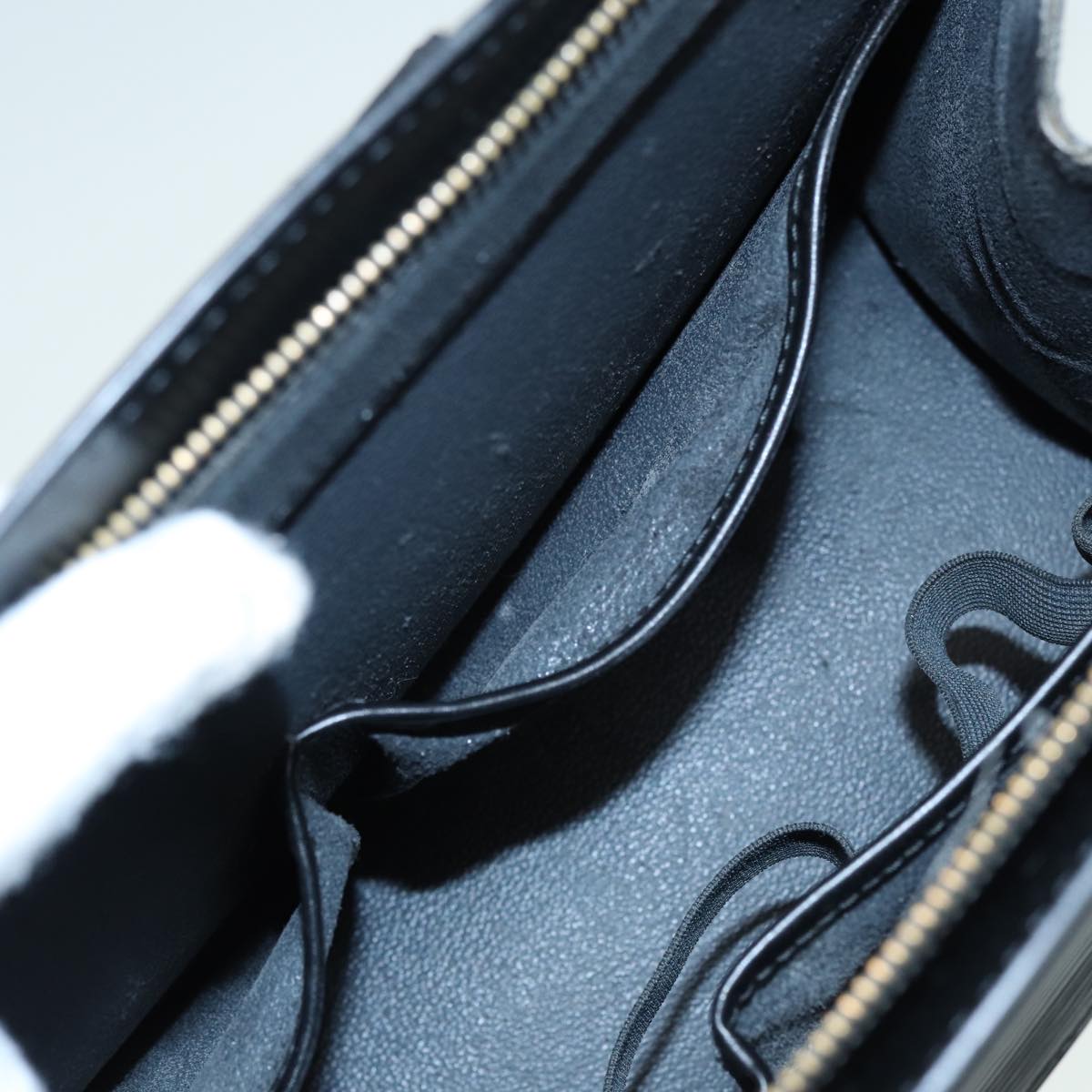 LOUIS VUITTON Epi Riviera Hand Bag Noir Black M48182 LV hk1372