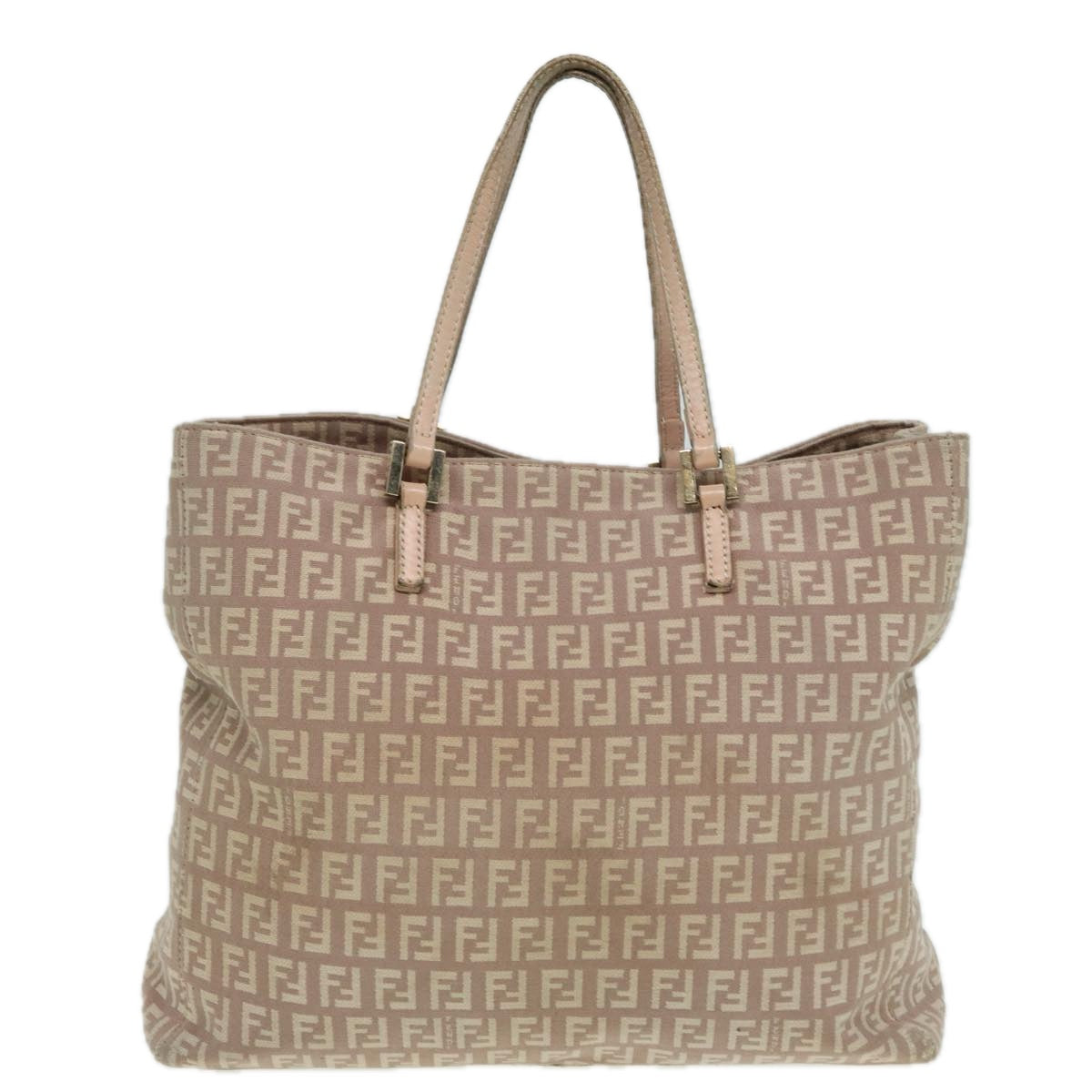 Luxury Fendi Zucchino Canvas Hand Bag Pinkhk1386