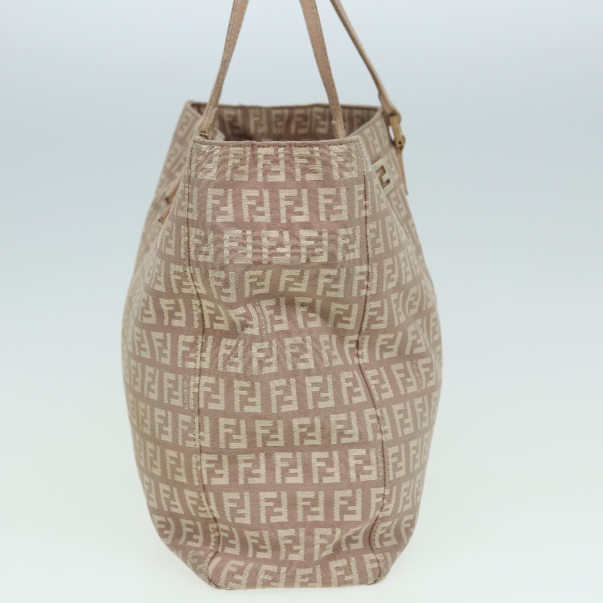 Luxury Fendi Zucchino Canvas Hand Bag Pinkhk1386
