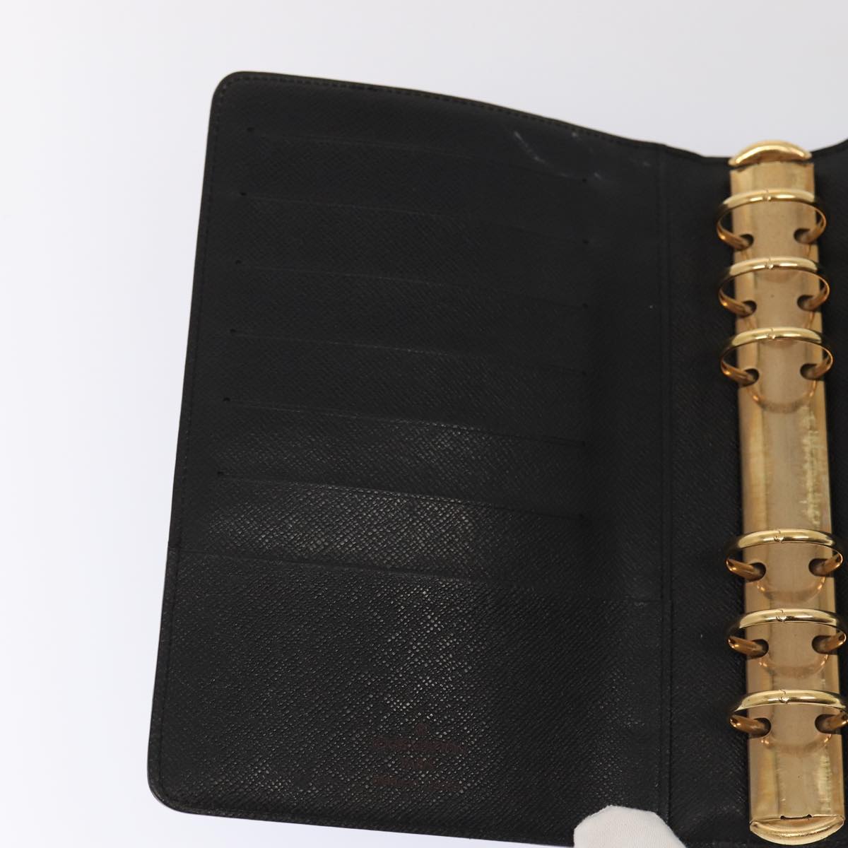 LOUIS VUITTON Epi Agenda MM Day Planner Cover Blue R20055 LV hk1395