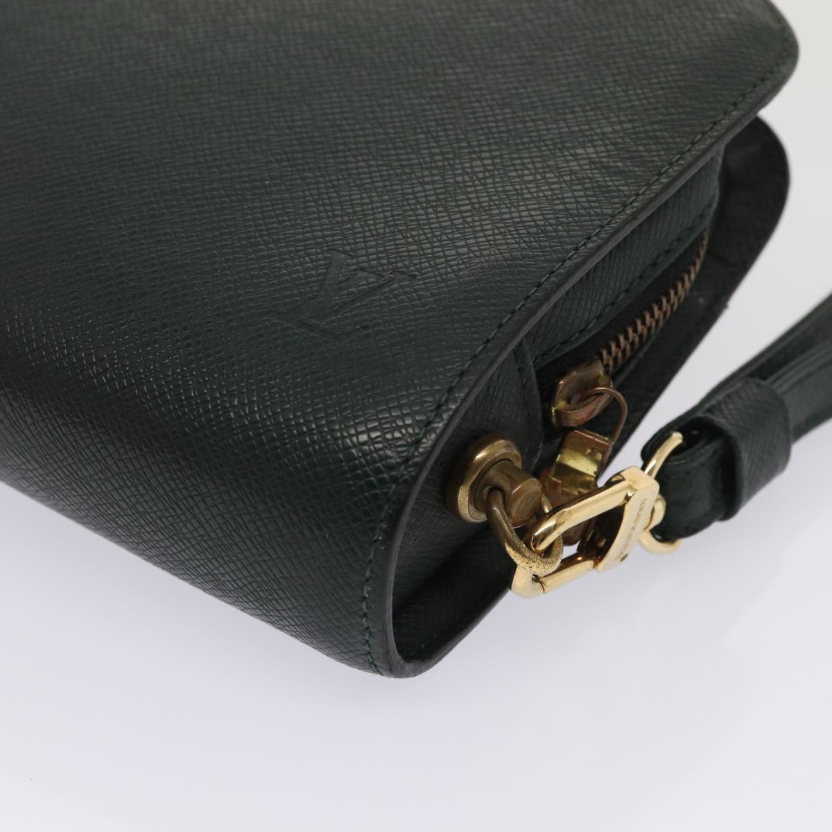 LOUIS VUITTON Taiga Baikal Clutch Bag Epicea M30184 LV hk1410