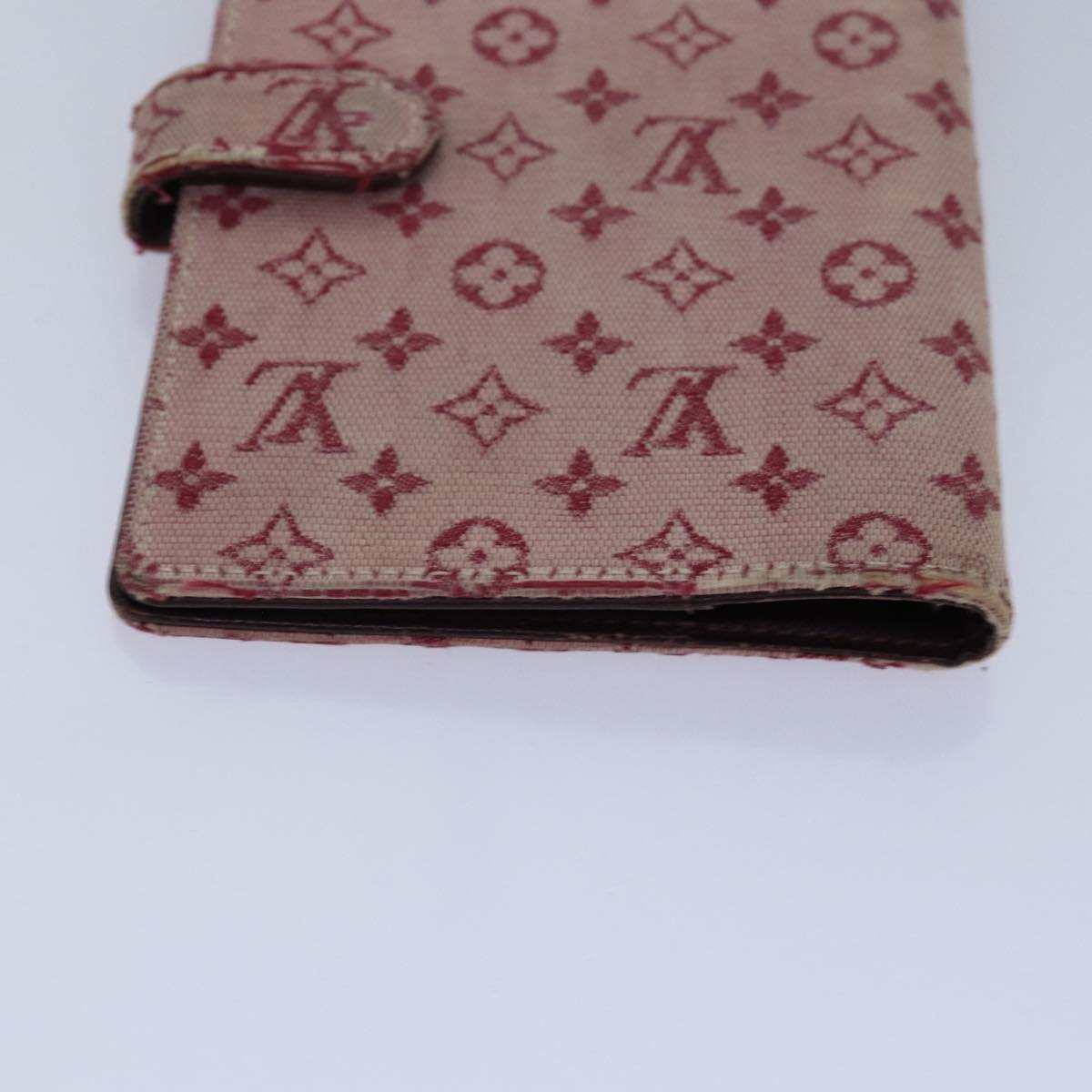 LOUIS VUITTON Vernis Taiga Agenda PM Day Planner Cover 3Set Beige LV hk1436