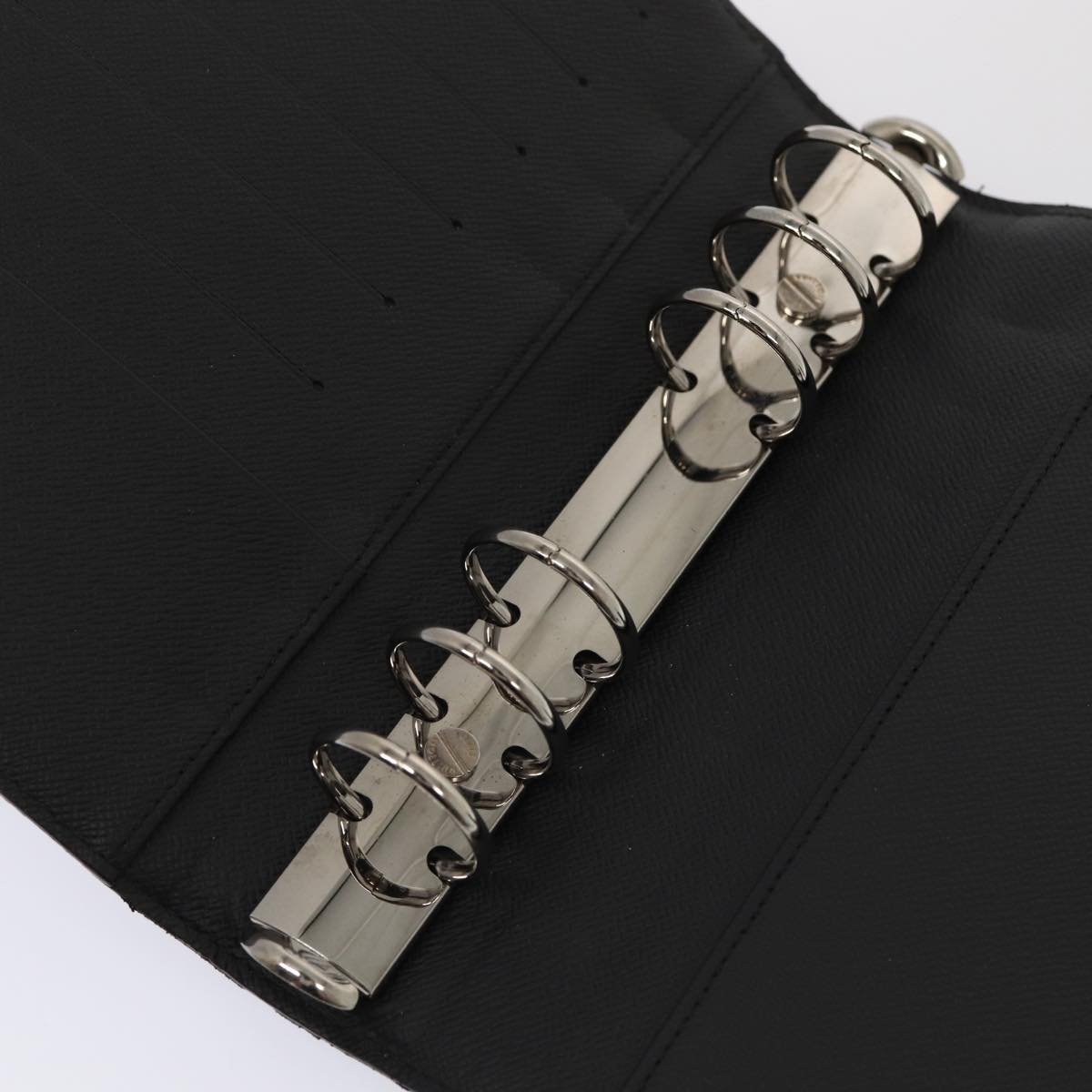 LOUIS VUITTON Damier Graphite Agenda MM Day Planner Cover R20242 LV hk1439