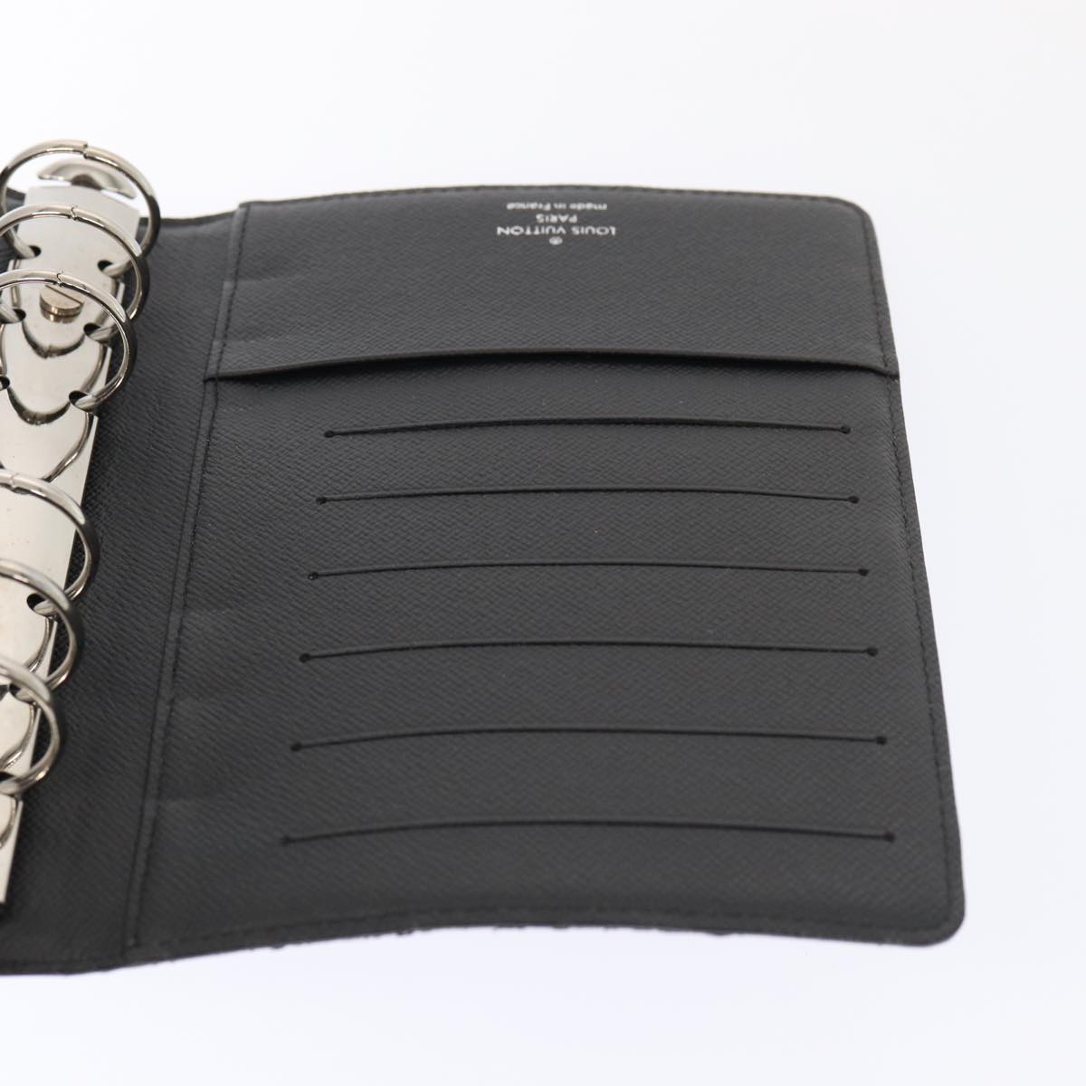 LOUIS VUITTON Damier Graphite Agenda MM Day Planner Cover R20242 LV hk1439