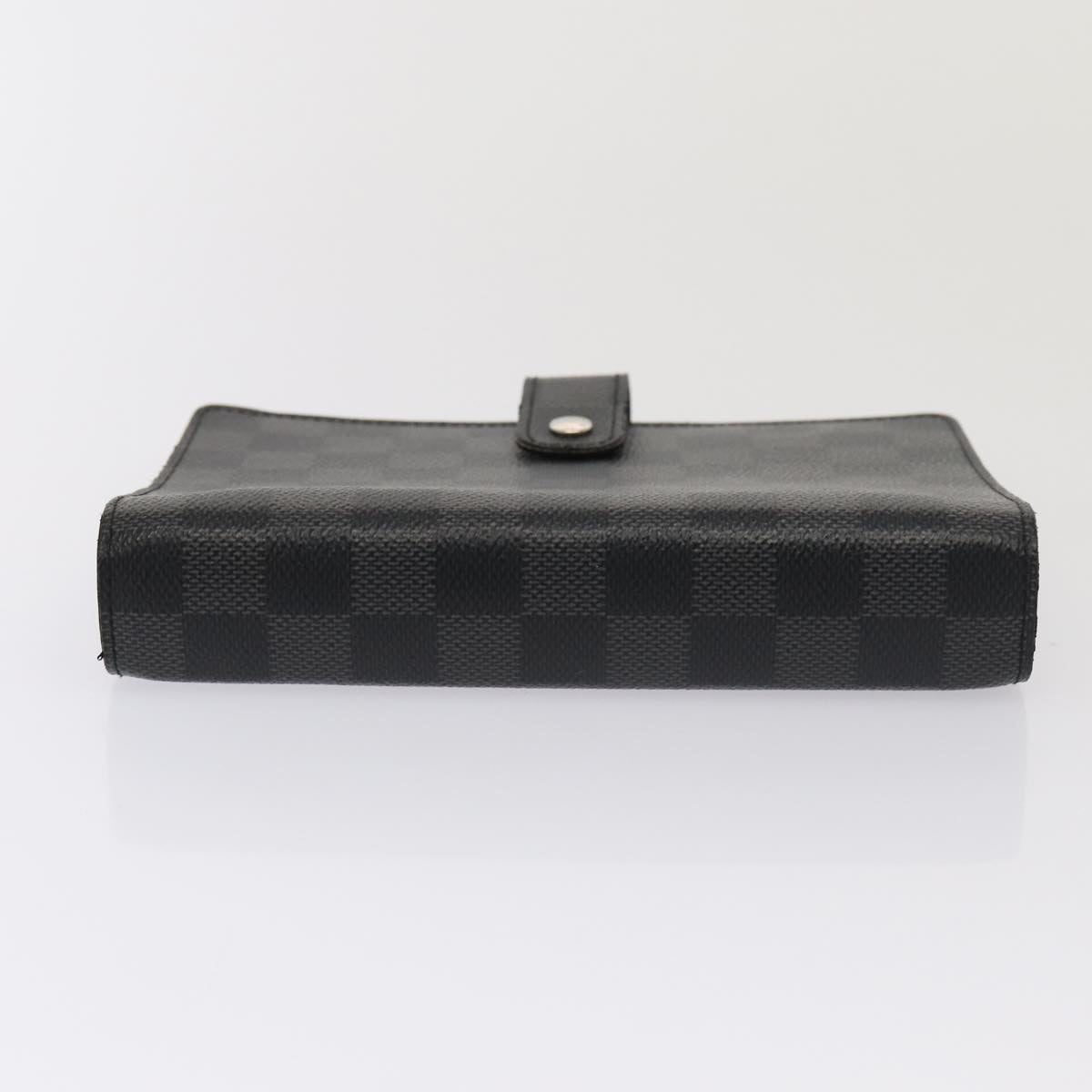 LOUIS VUITTON Damier Graphite Agenda MM Day Planner Cover R20242 LV hk1439