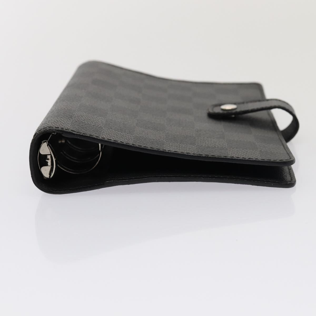 LOUIS VUITTON Damier Graphite Agenda MM Day Planner Cover R20242 LV hk1439